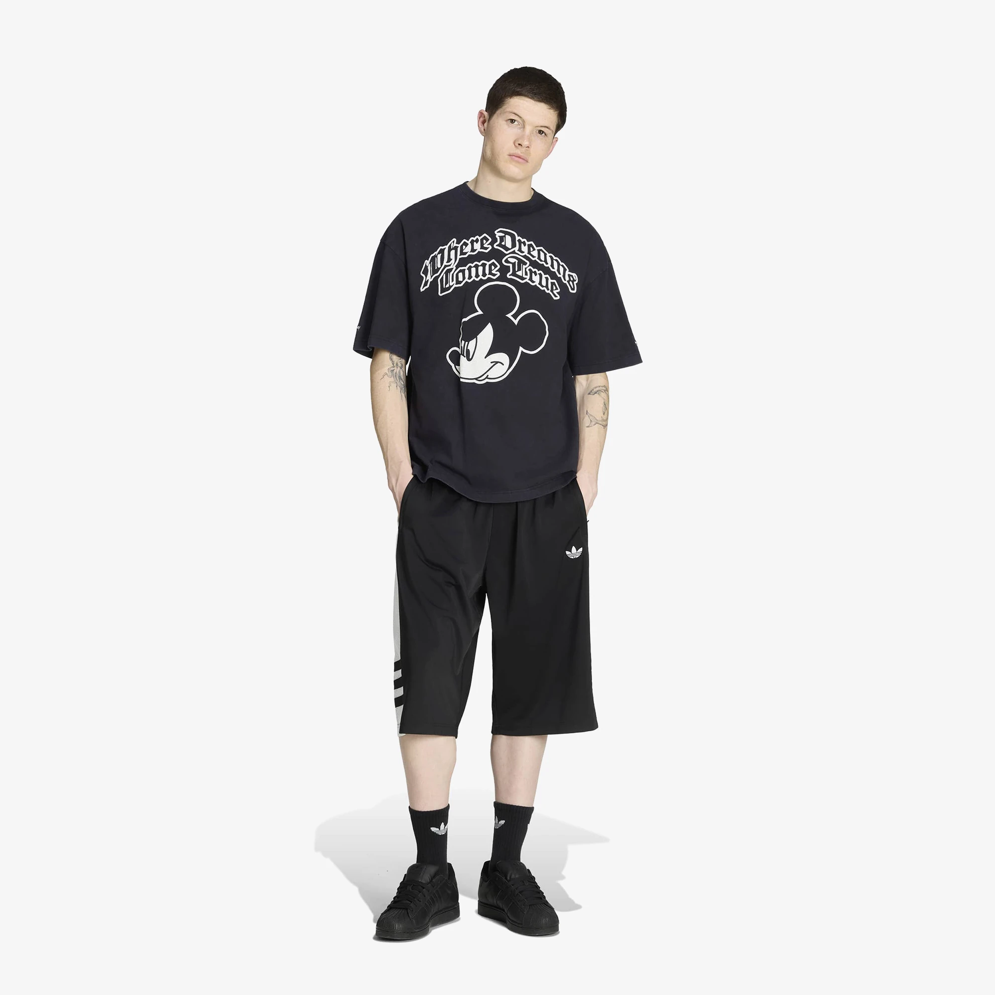 adidas x Disney Mickey Mouse Dreams T-Shirt 'Black' - WUNDER