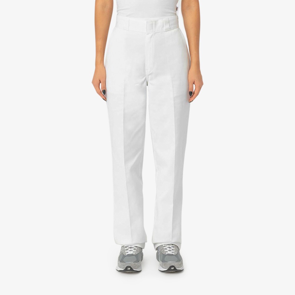 874 Cropped Work Pant 'White' (W)