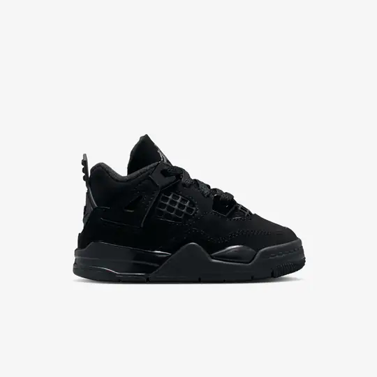 Jordan Siyah Jordan Air 4 Retro 'Black Cat' (TD)