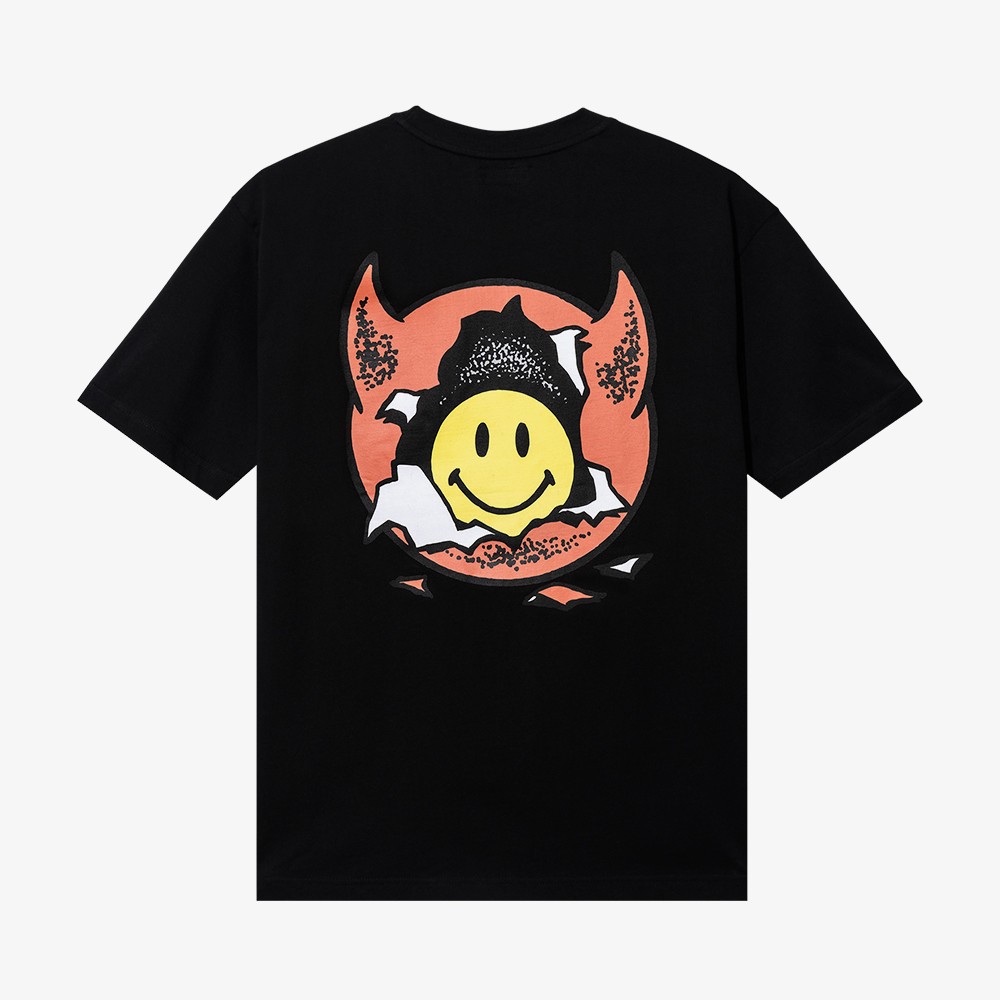 Smiley Inner Peace T-Shirt 'Black'