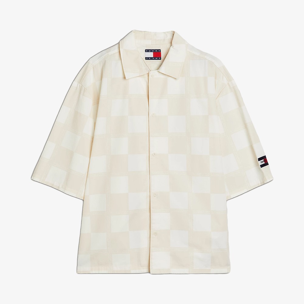 Checkerboard Boxy Shirt 