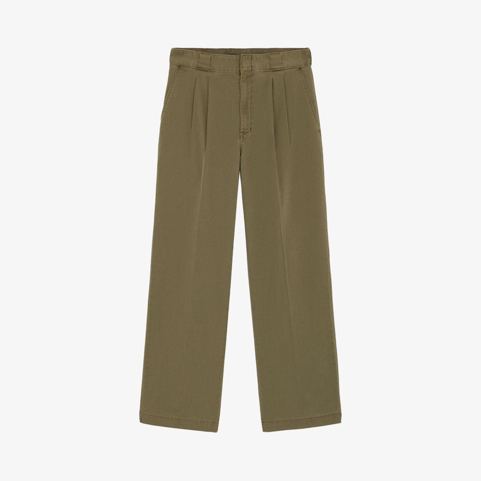 Unionville Pleated Work Pant 'Military Green'