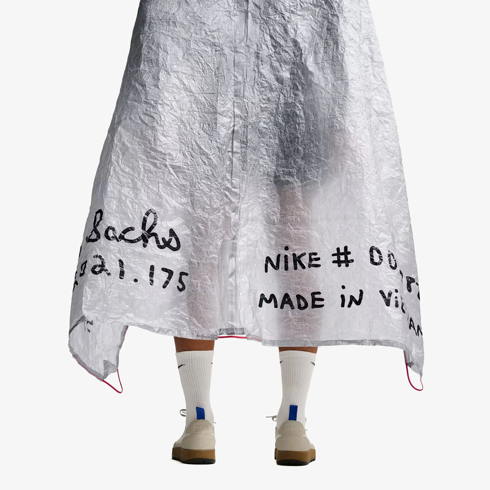 Nikecraft x Tom Sachs I.S.R.U Uniform Wrap 'Metallic Silver' - WUNDER