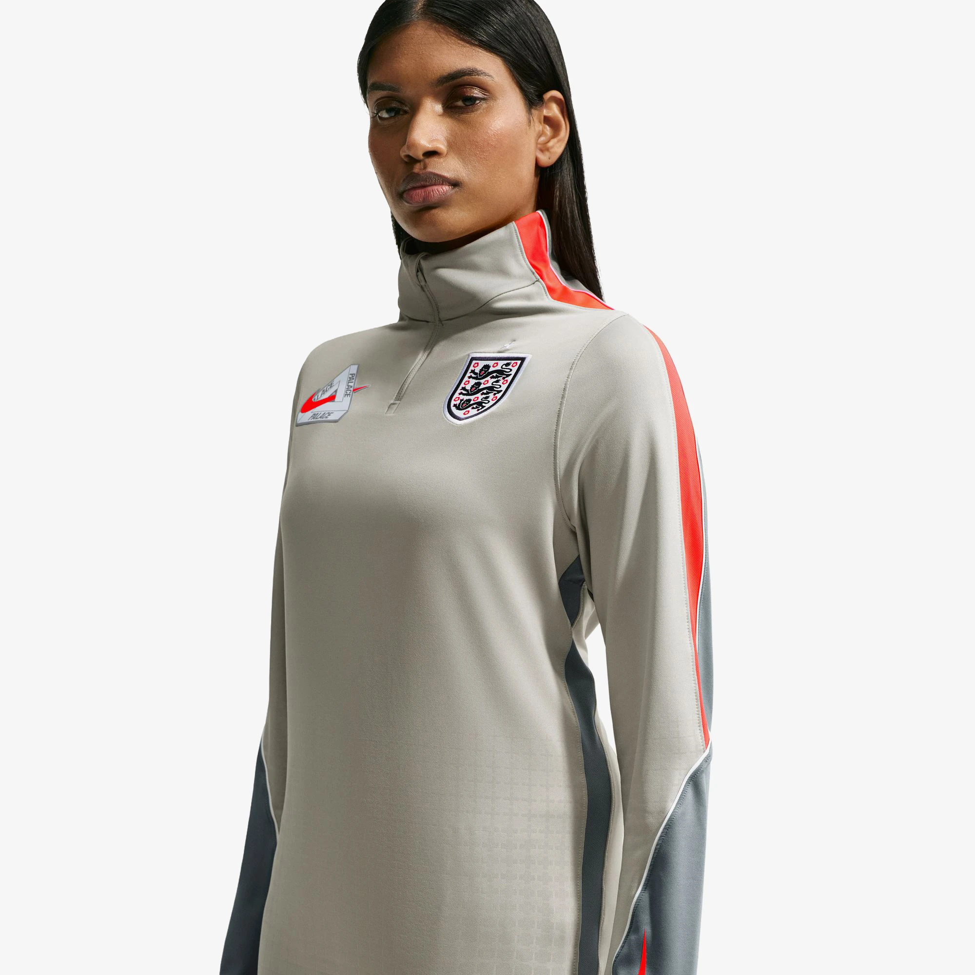 Nike x Palace England Sweatshirt 'Grey' - WUNDER