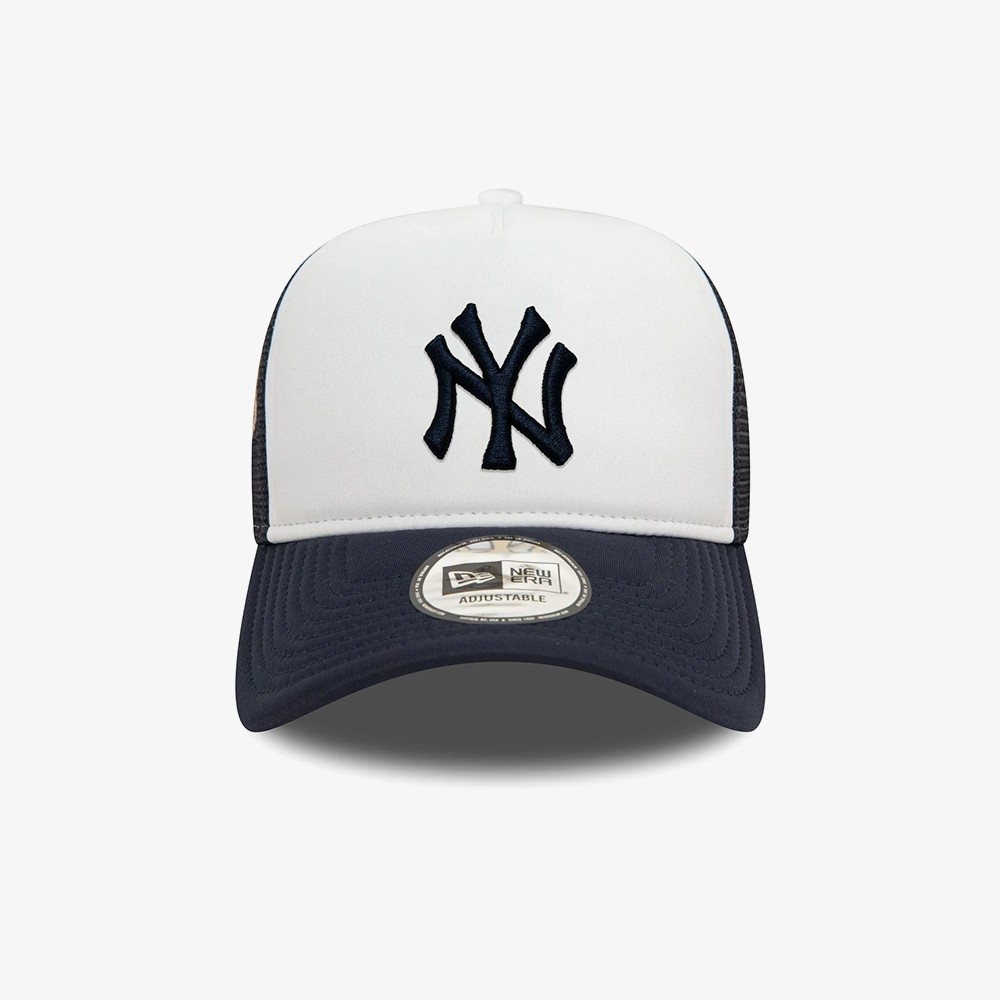 New York Yankees World Series 9FORTY E-Frame Adjustable Trucker Cap 'Navy'