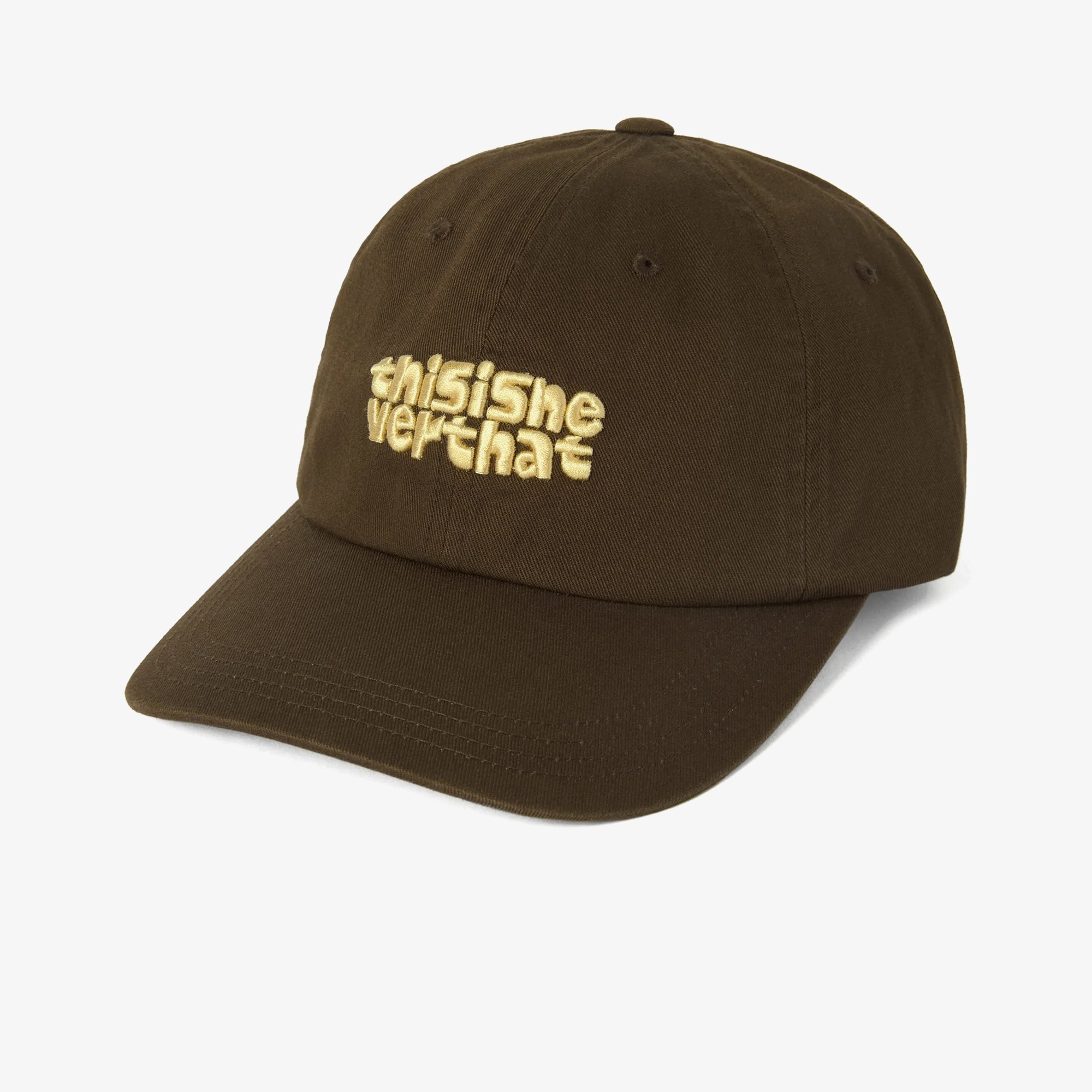 Bold Logo Cap 'Brown'