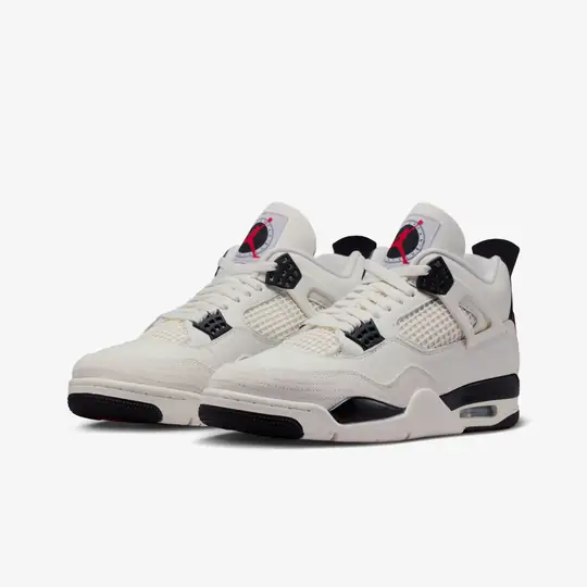 Jordan Beyaz Jordan Air 4 Retro 'Flight Club'