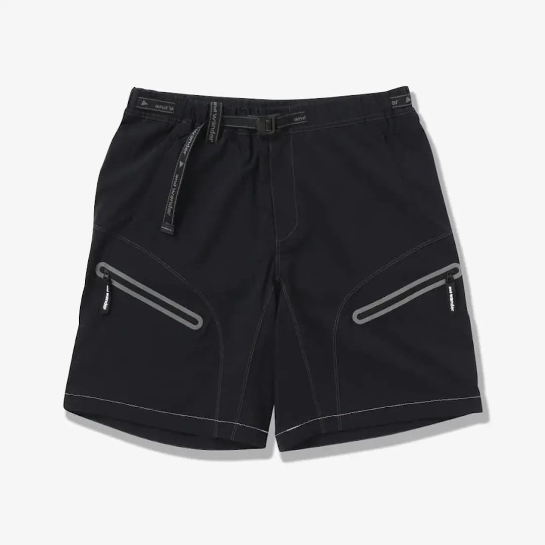 and wander Light Hike Short Pants 'Black' - WUNDER