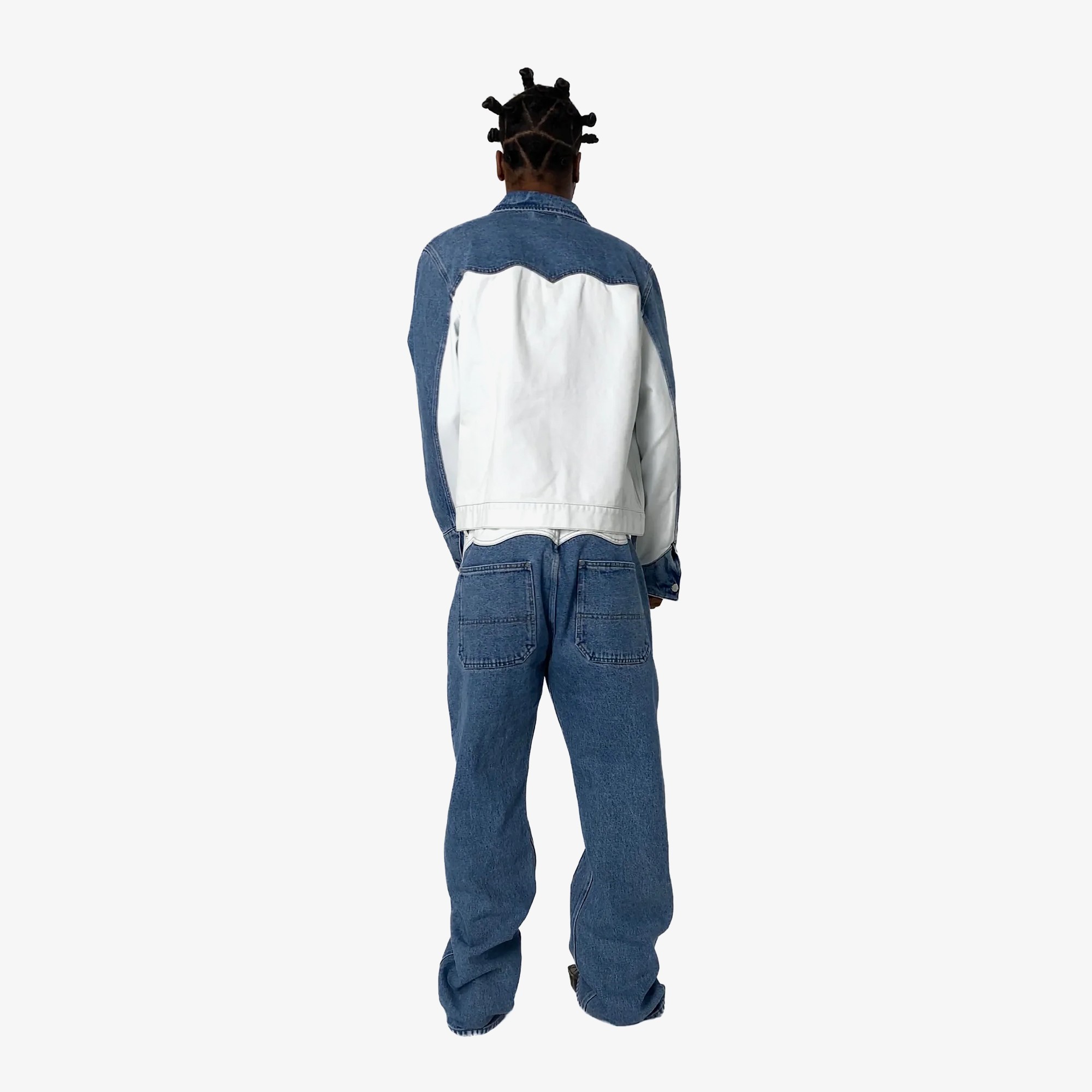 Patchwork Western Carpenter Jeans 'Multi'