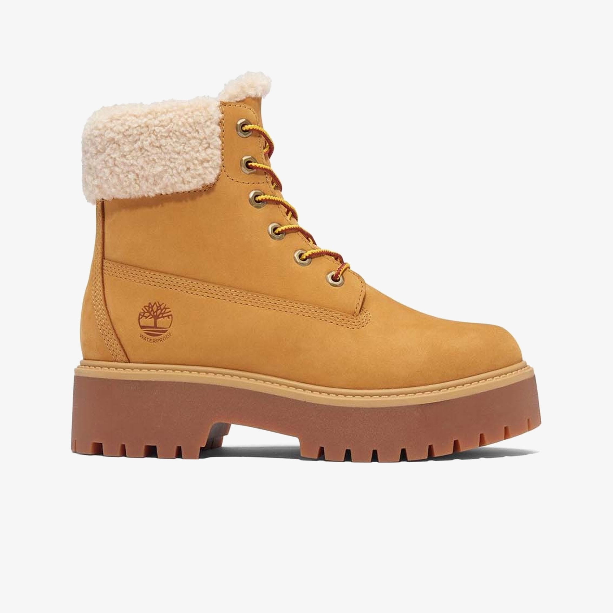 Stone Street Mid Warm Lined Waterproof Boot 'Beige'