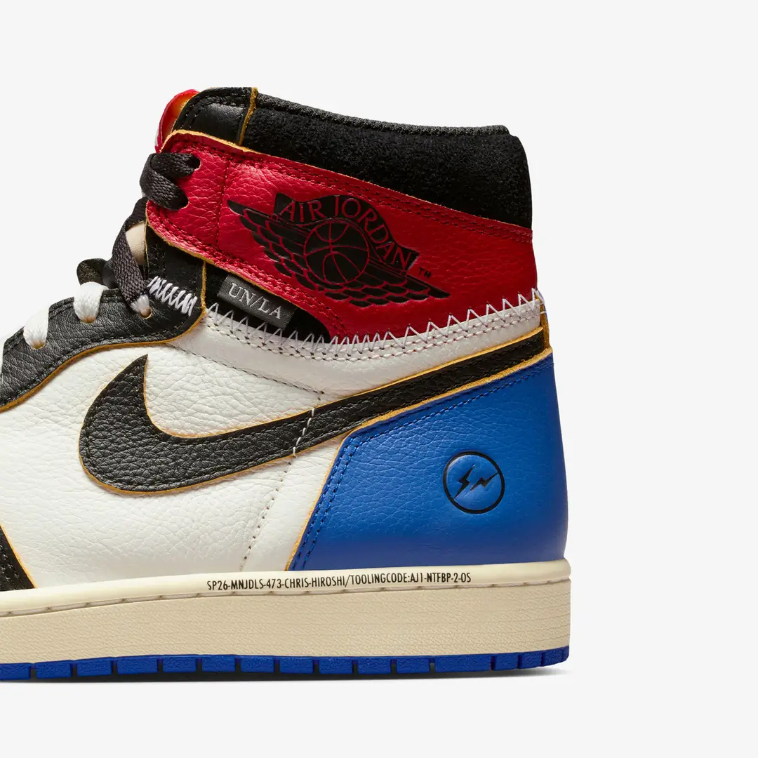 Air Jordan 1 Retro High OG x Union LA x Fragment 'Varsity Red