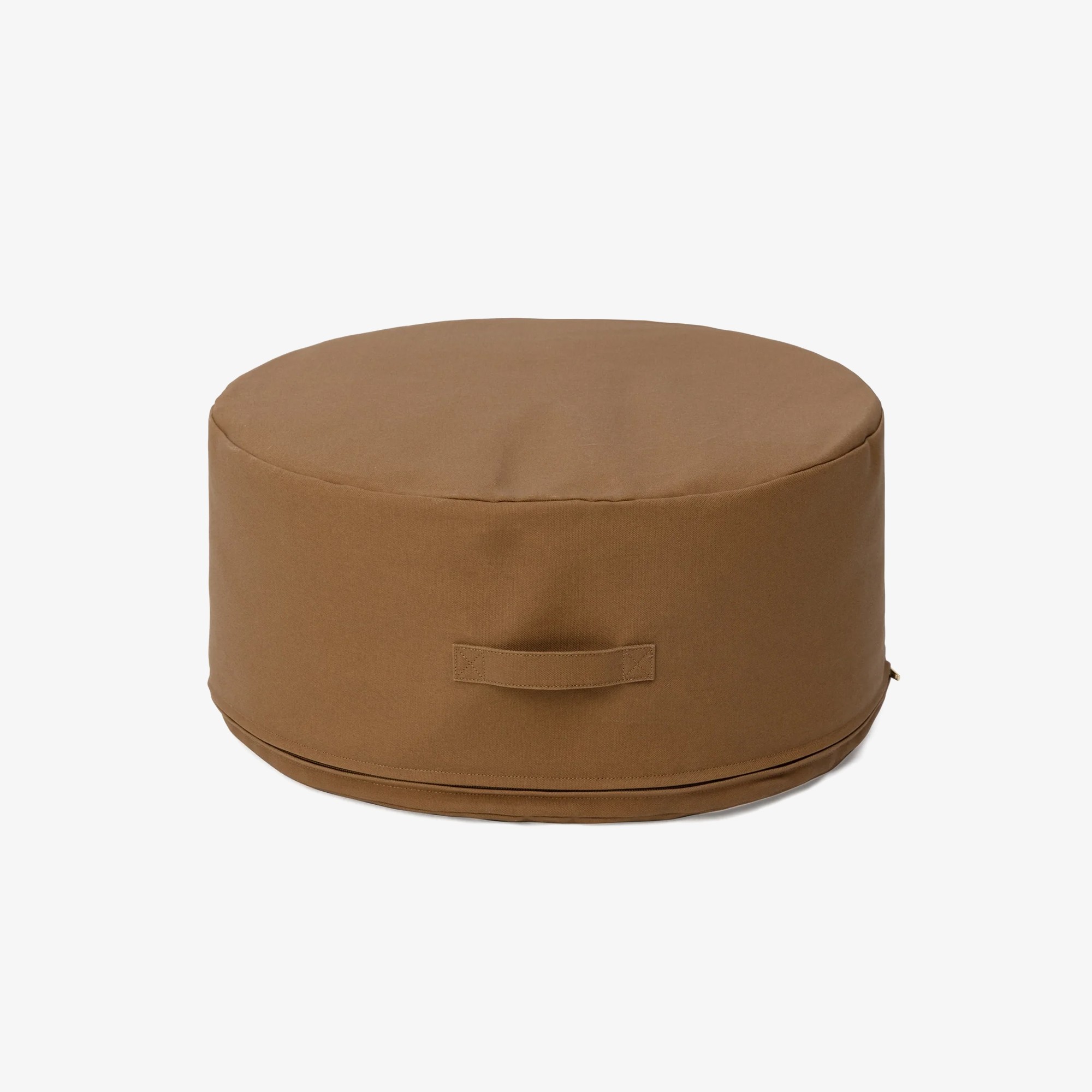 Canvas Pouf 'Hamilton Brown'