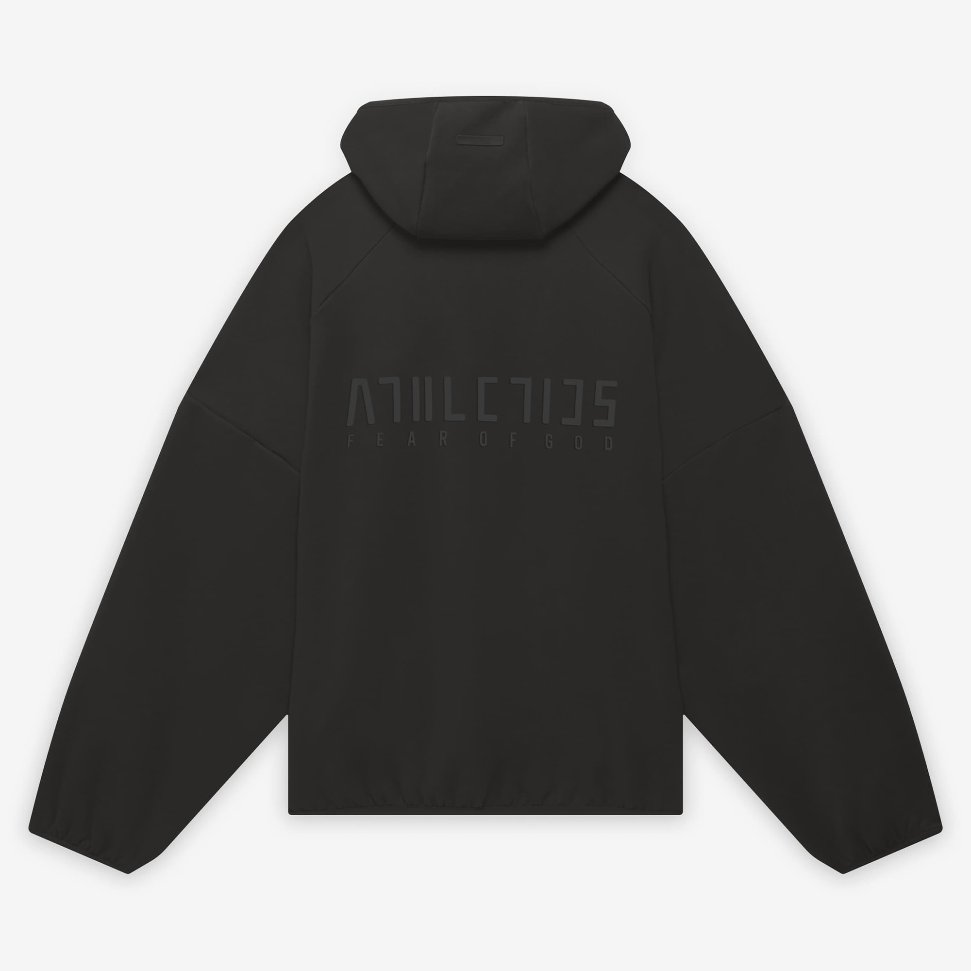 adidas x Fear of Hod Athletics Suede Fleece Hoodie 'Black'