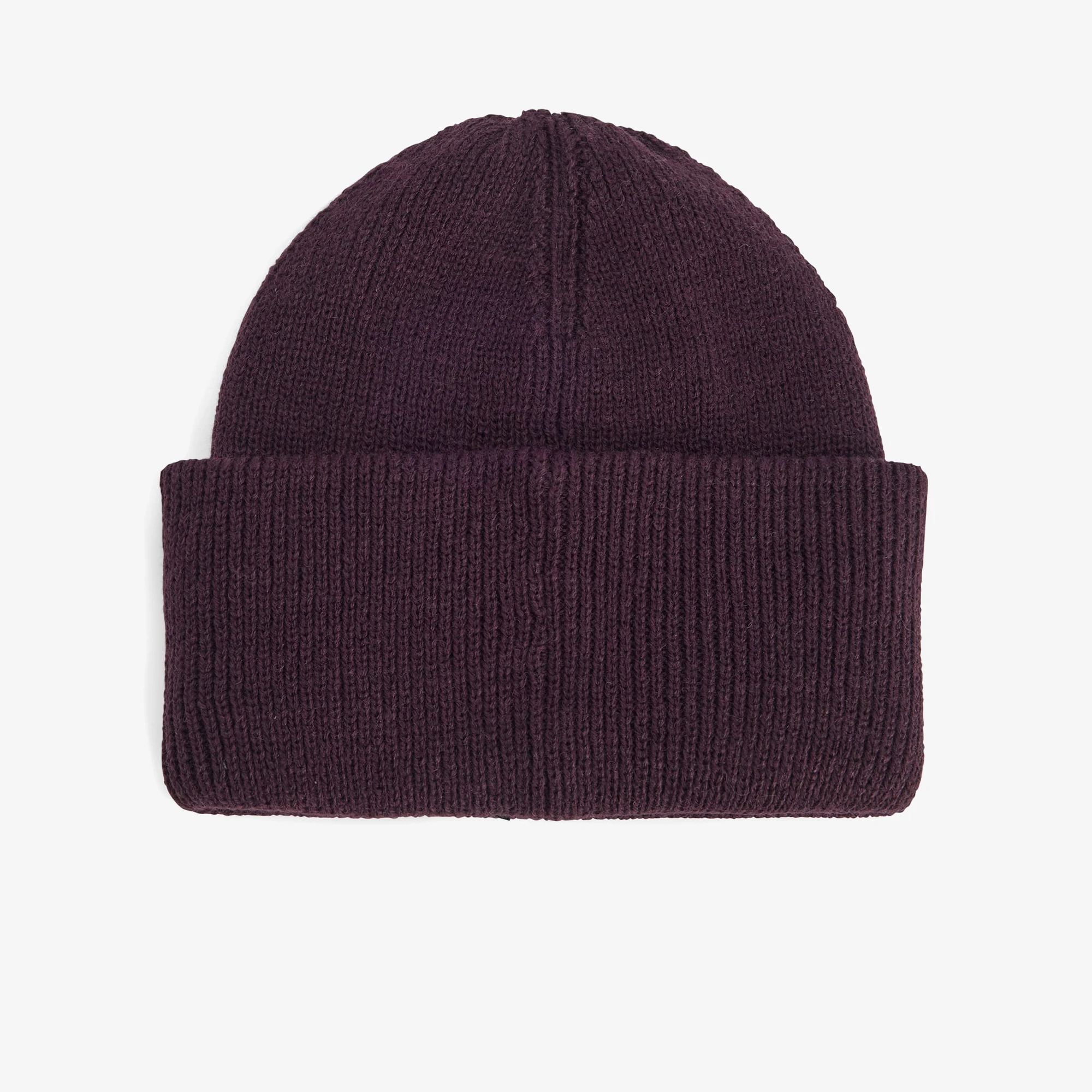 Classic Knitted Beanie 'Shadow Maroon'