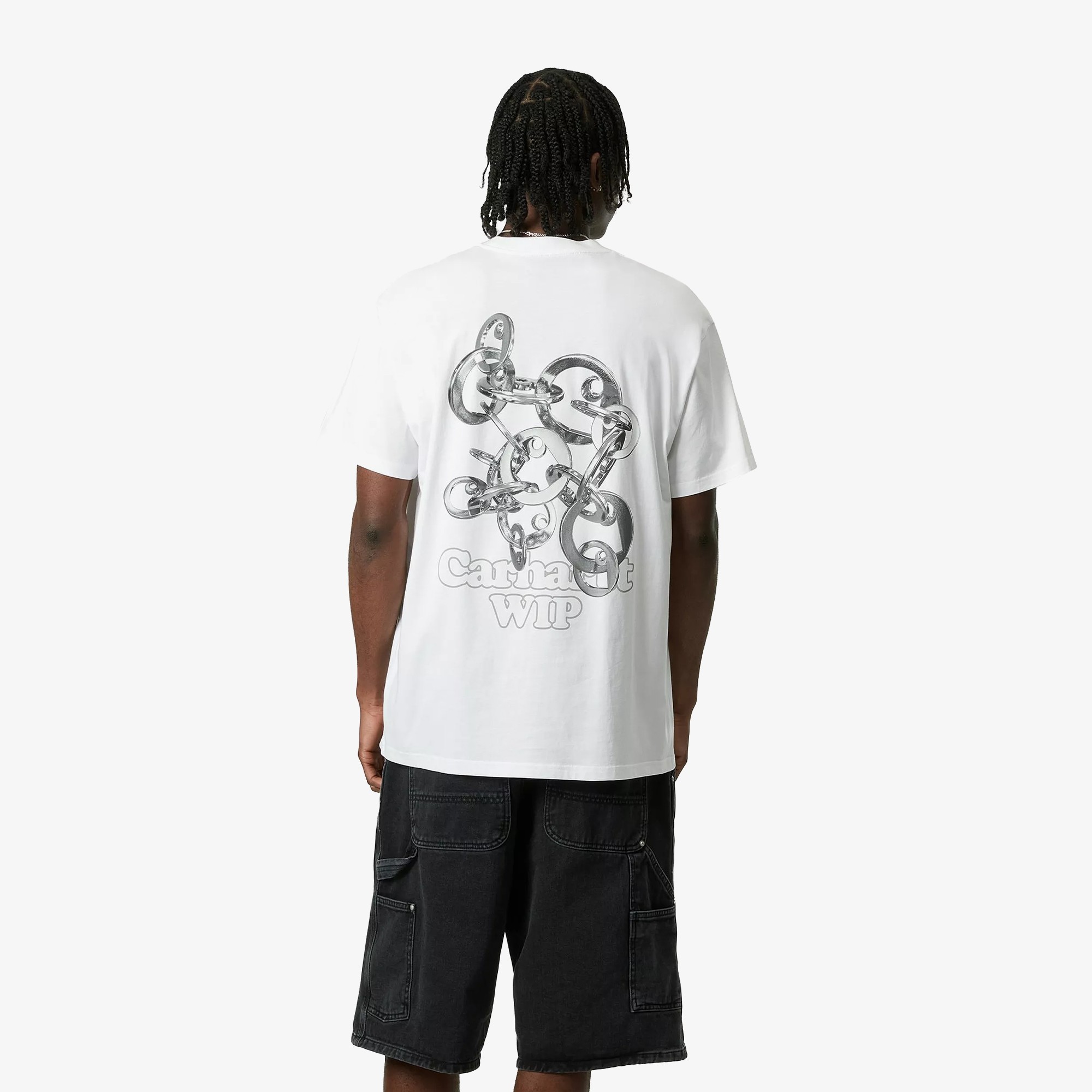 Linked Charms T-Shirt 'White'