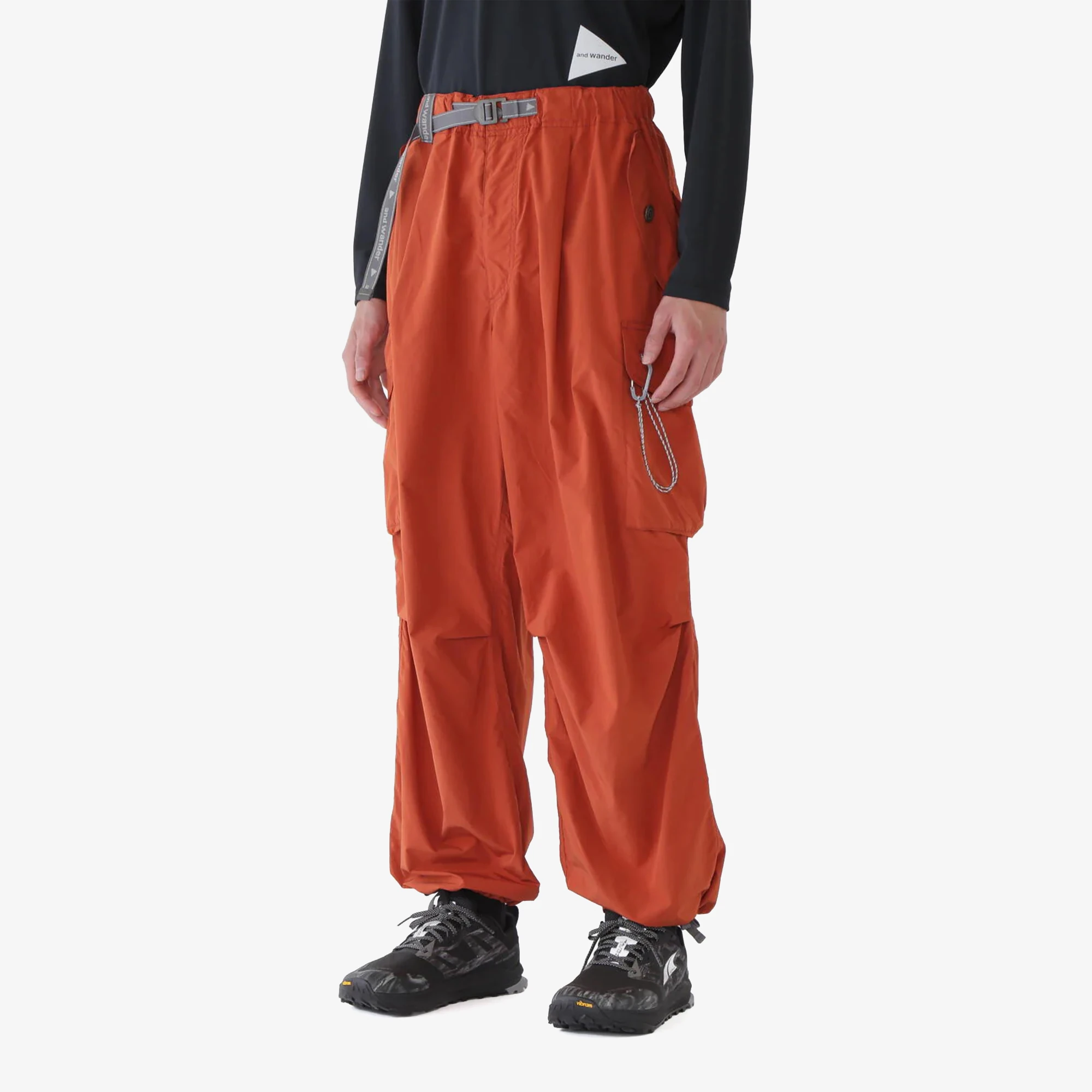 Oversized Cargo Pants 'Red'