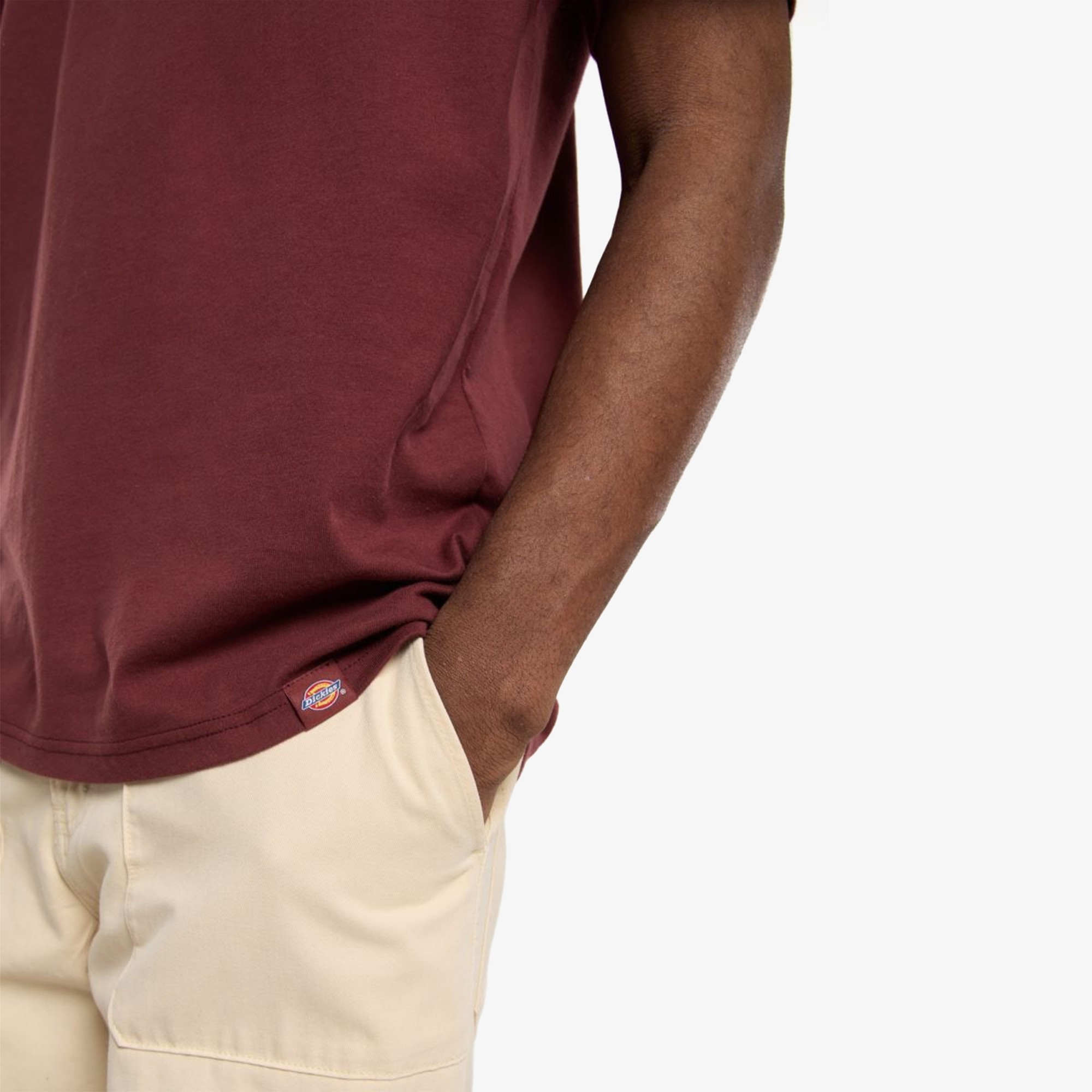 Burns T-Shirt 'Bordeaux'