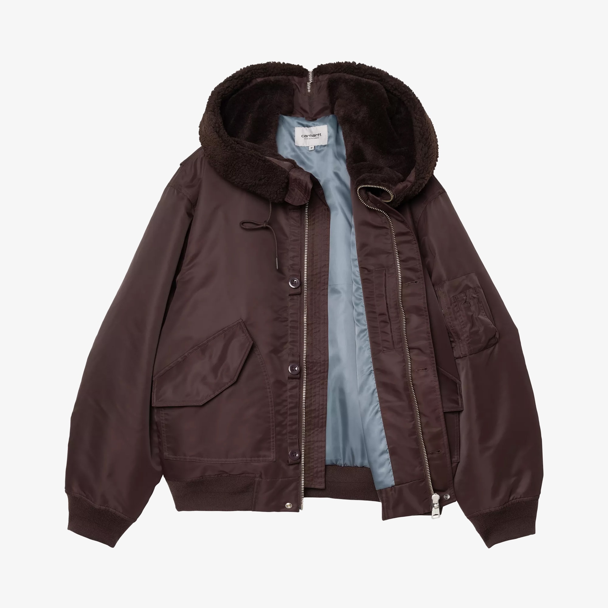 Hooded Oltera Bomber Jacket 'Palisander'