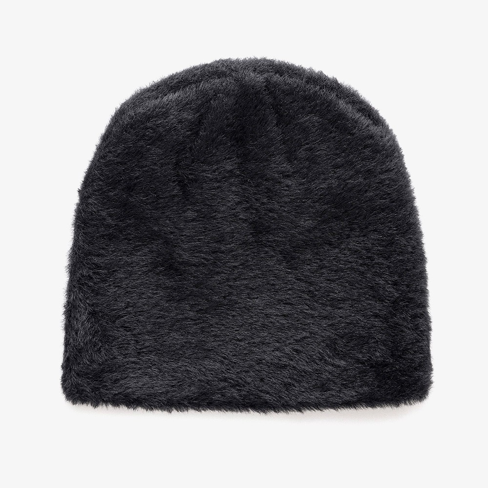 Shaggy No Cuff Beanie 'Black'