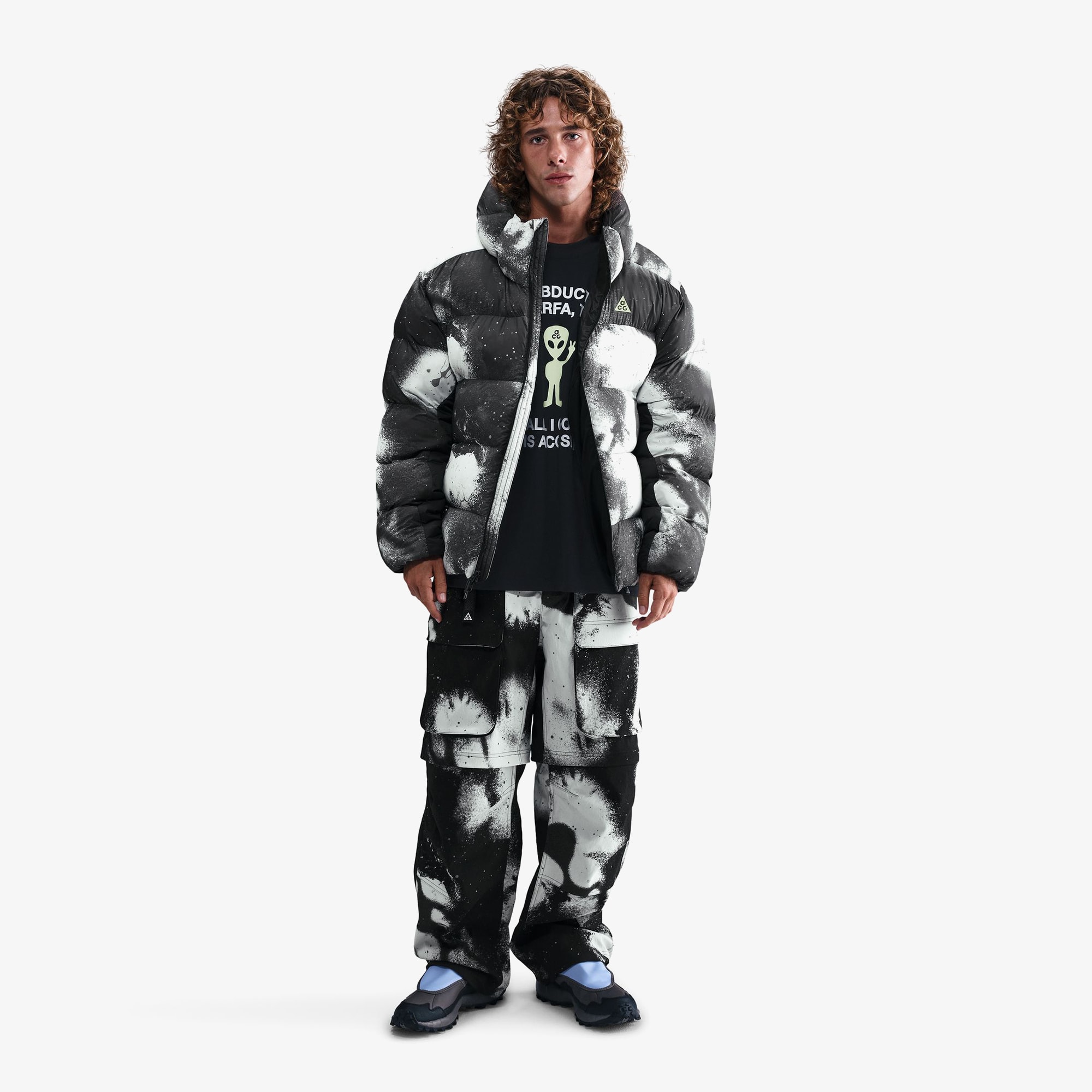ACG Lunar Lake AOP Jacket 'Anthracite Black'