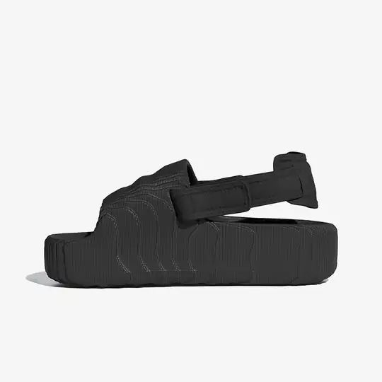 Adidas Adidas Siyah Adilette 22 XLG Slide 'Core Black' Sneaker | Wunder Siyah - 3. görsel