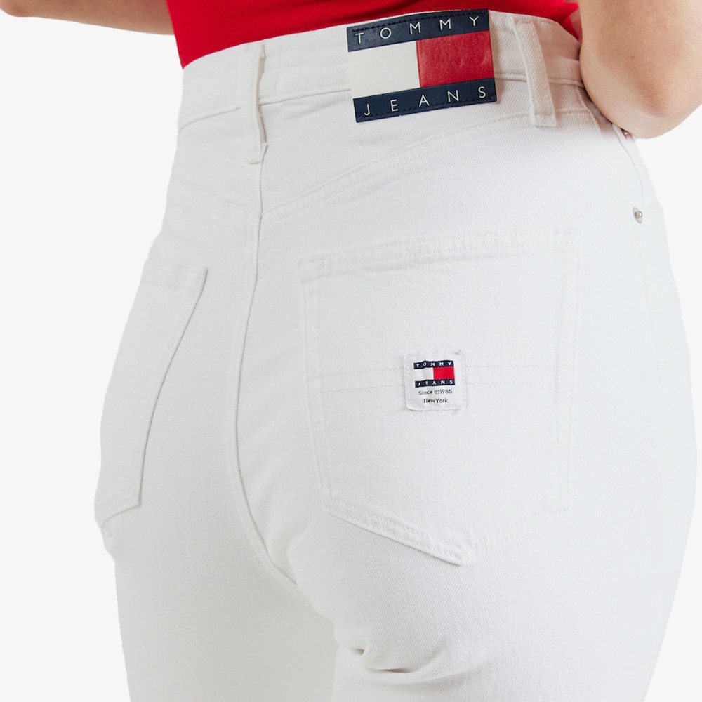 Julie Ultra High Rise Straight Jeans 'White'