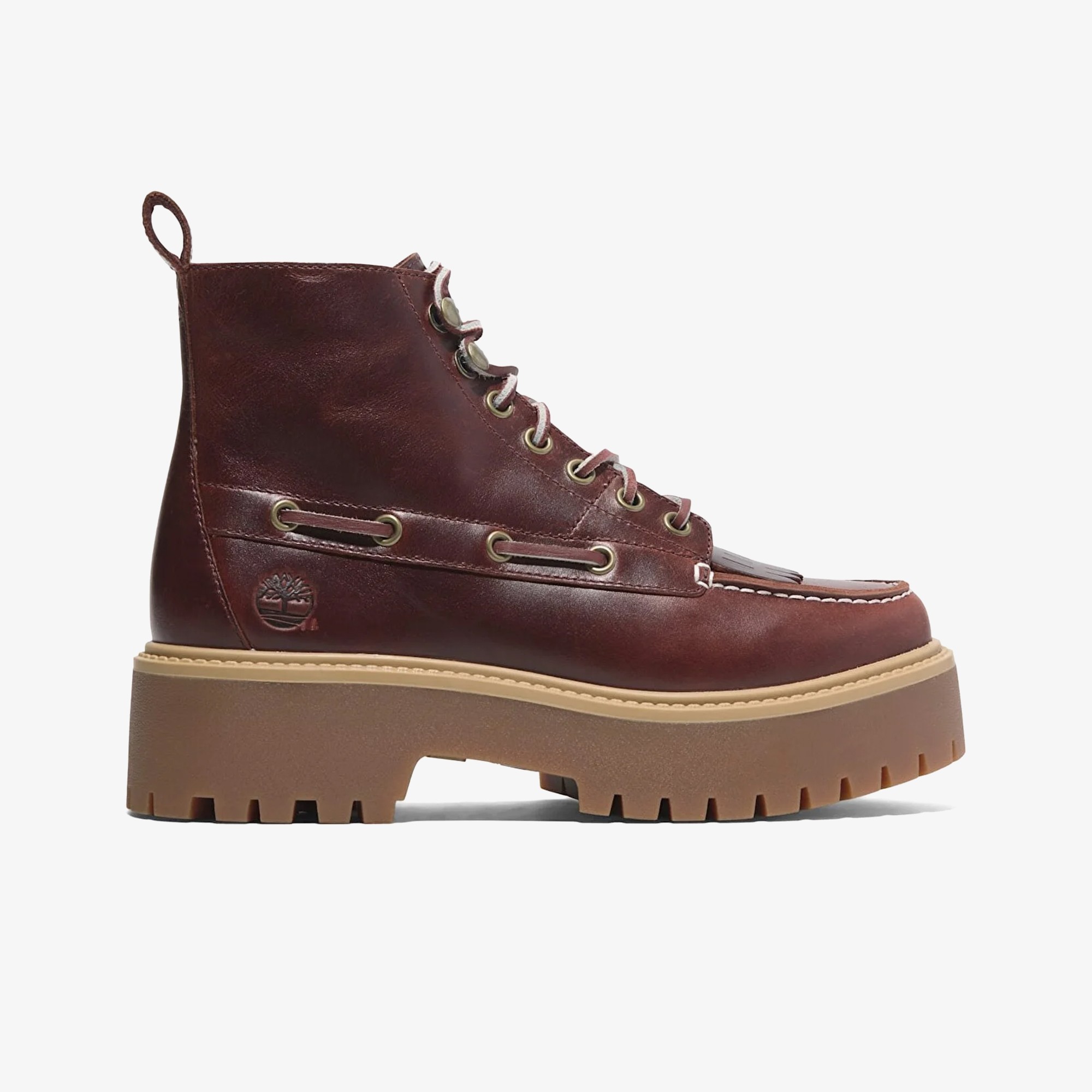 Stone Street Mid Lace Up Boot 'Burgundy'
