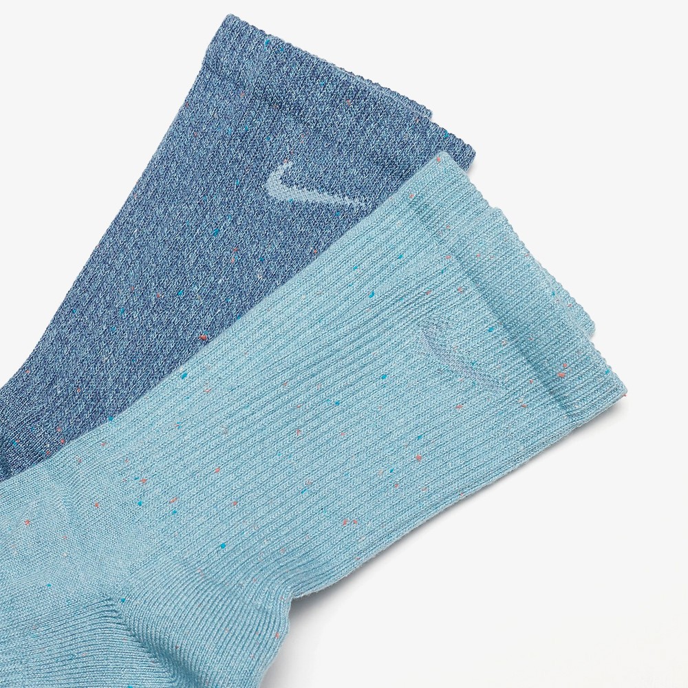 Nike Everyday Plus Cush Crew Socks (2 Pack) 'Blue'