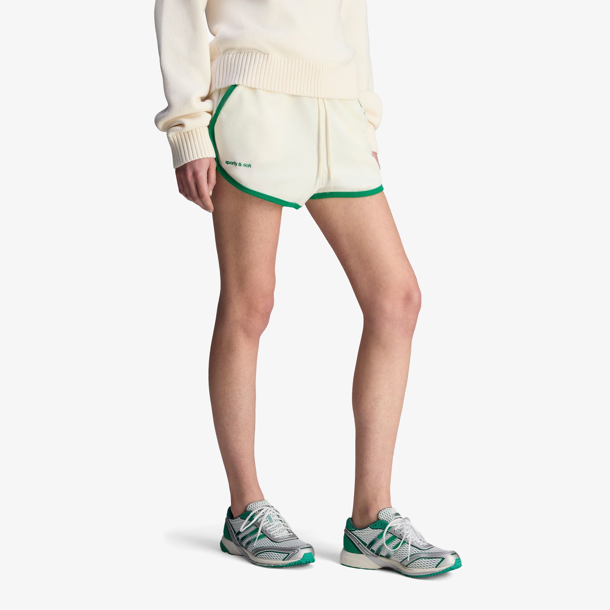 adidas x Sporty & Rich Shorts 'Off White'