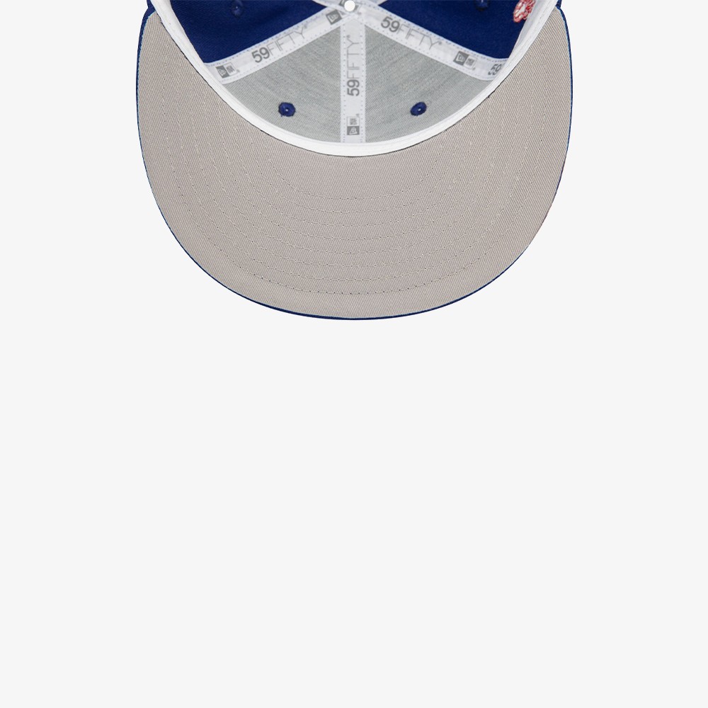 LA Dodgers Upside Down 59FIFTY Fitted Cap 'Dark Blue'