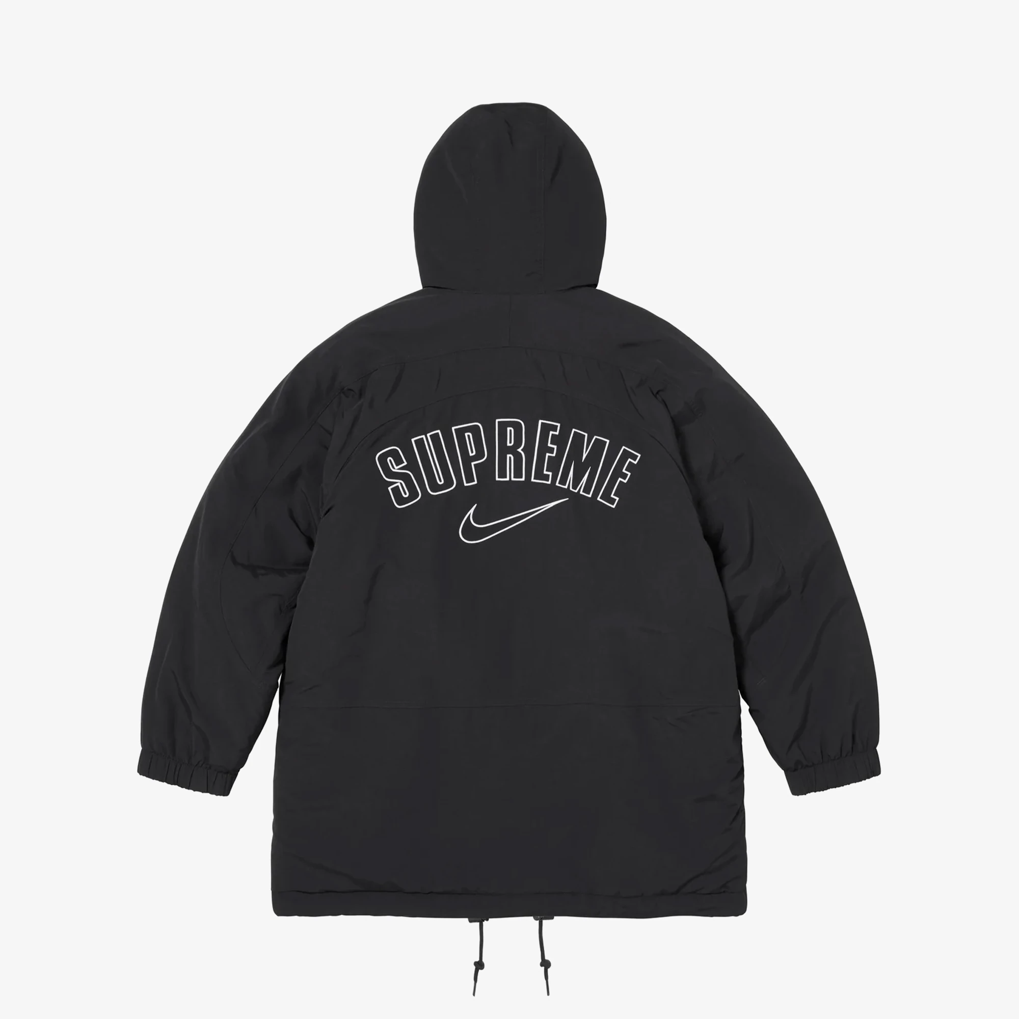 Nike x Supreme Faux Fur Reversible Parka 'Black' - WUNDER