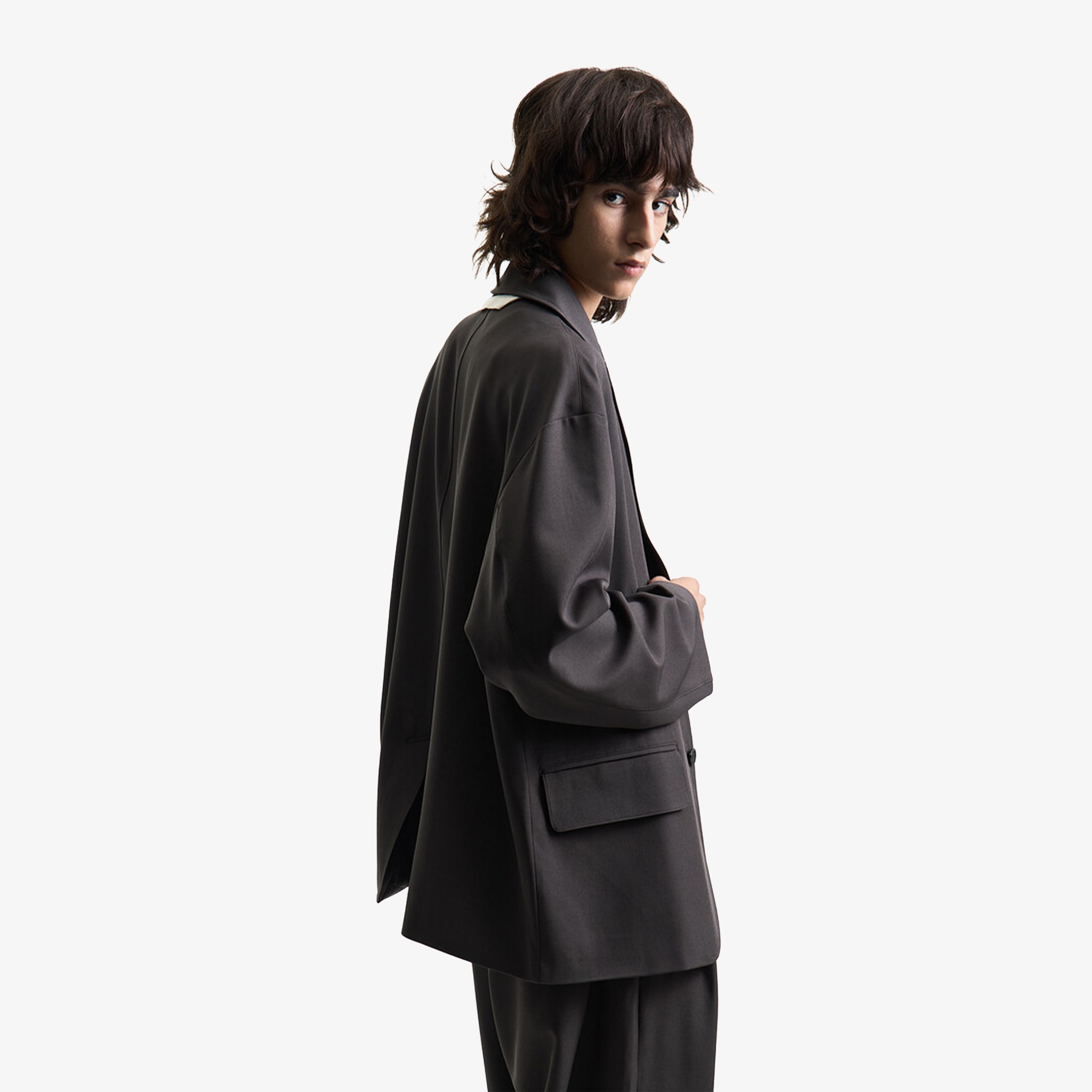 Merely US Informal Blazer 'Asphalt Grey'