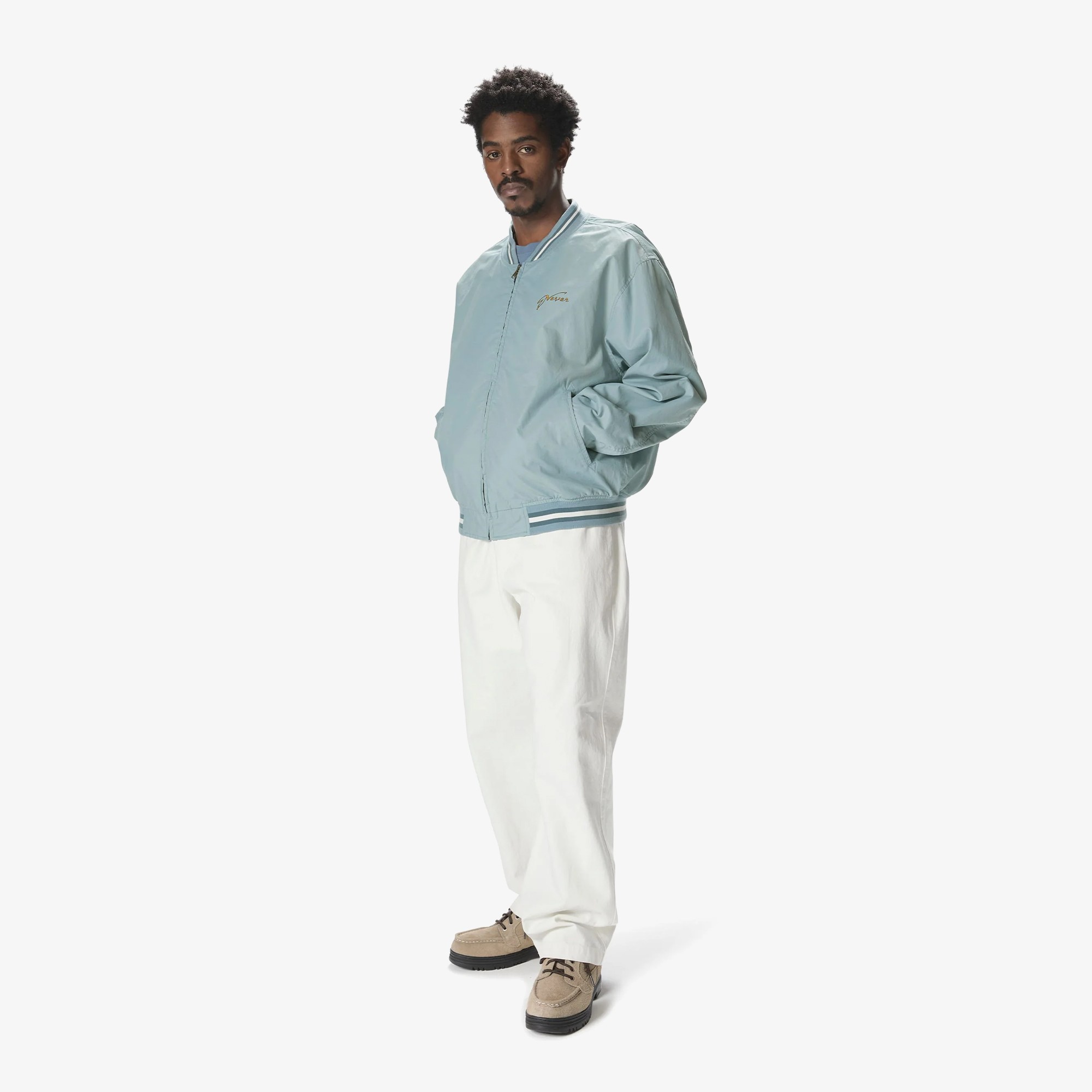 Faded Stadium Jacket 'Blue'