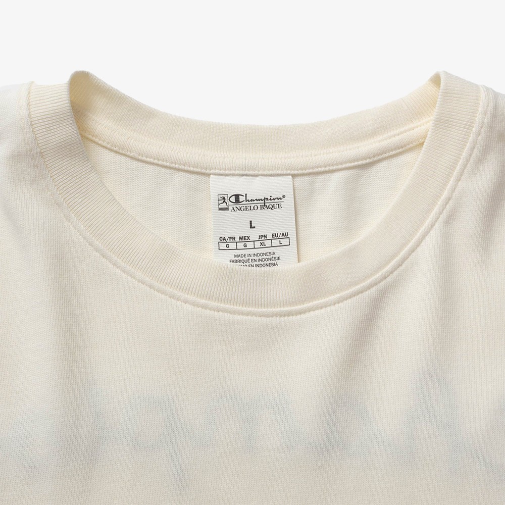 Champion x Angelo Baque Pocket T-Shirt 'Chalk White'