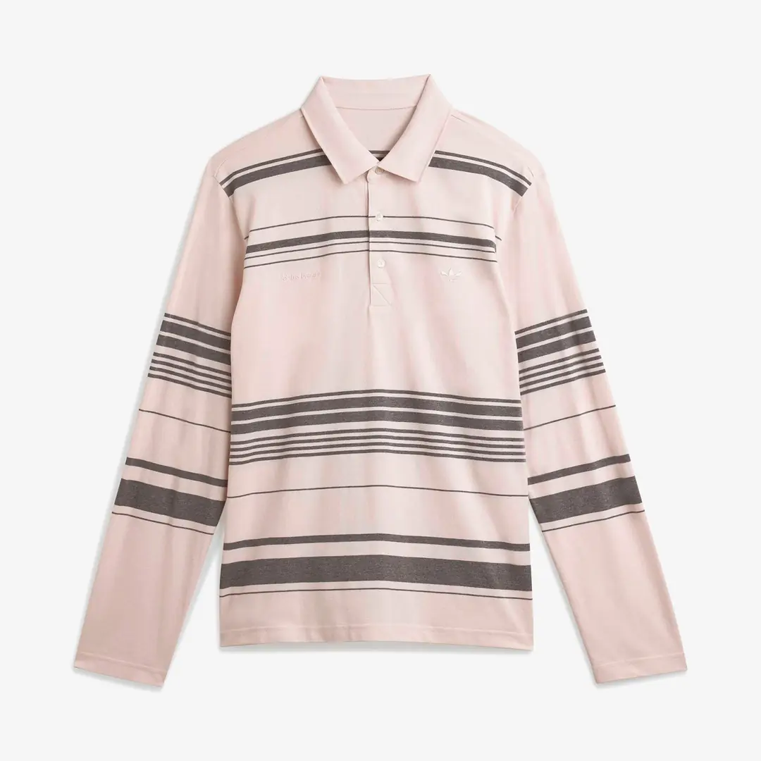 【定価6.1万円】wales bonner 2023AWラガーニットシャツ Wales Bonner x adidas Polo 'Wonder Quartz' - WUNDER