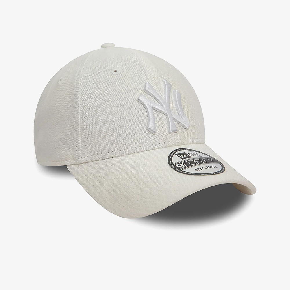 New York Yankees Linen White 9FORTY Adjustable Cap 'White'