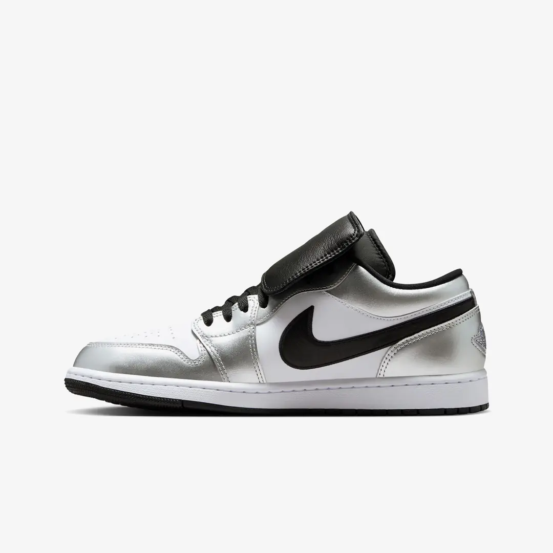 Air Jordan 1 Low SE Tiempo 'Metallic Silver' - WUNDER