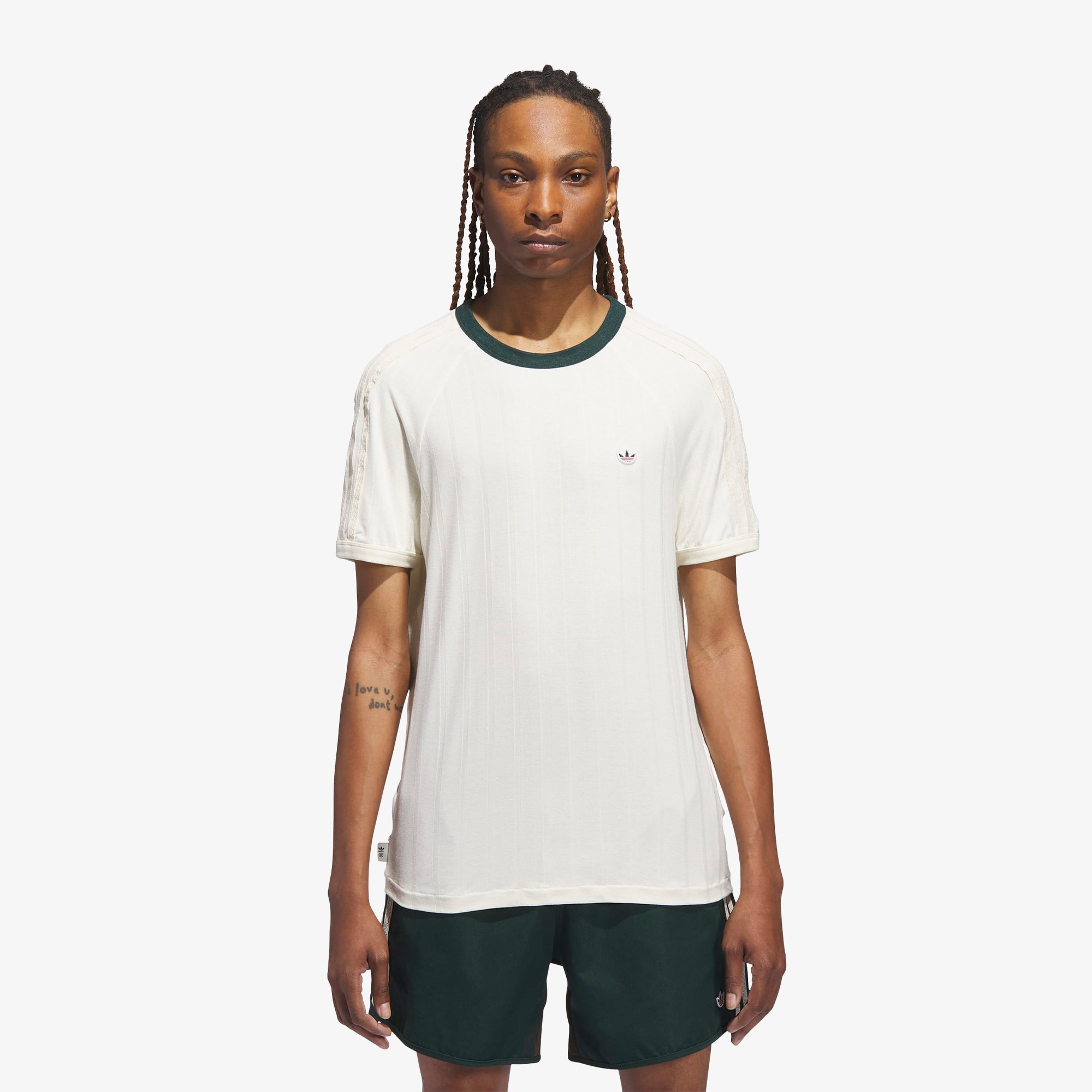 adidas x Clot Rib Tee by Edison Chen 'Cream White'