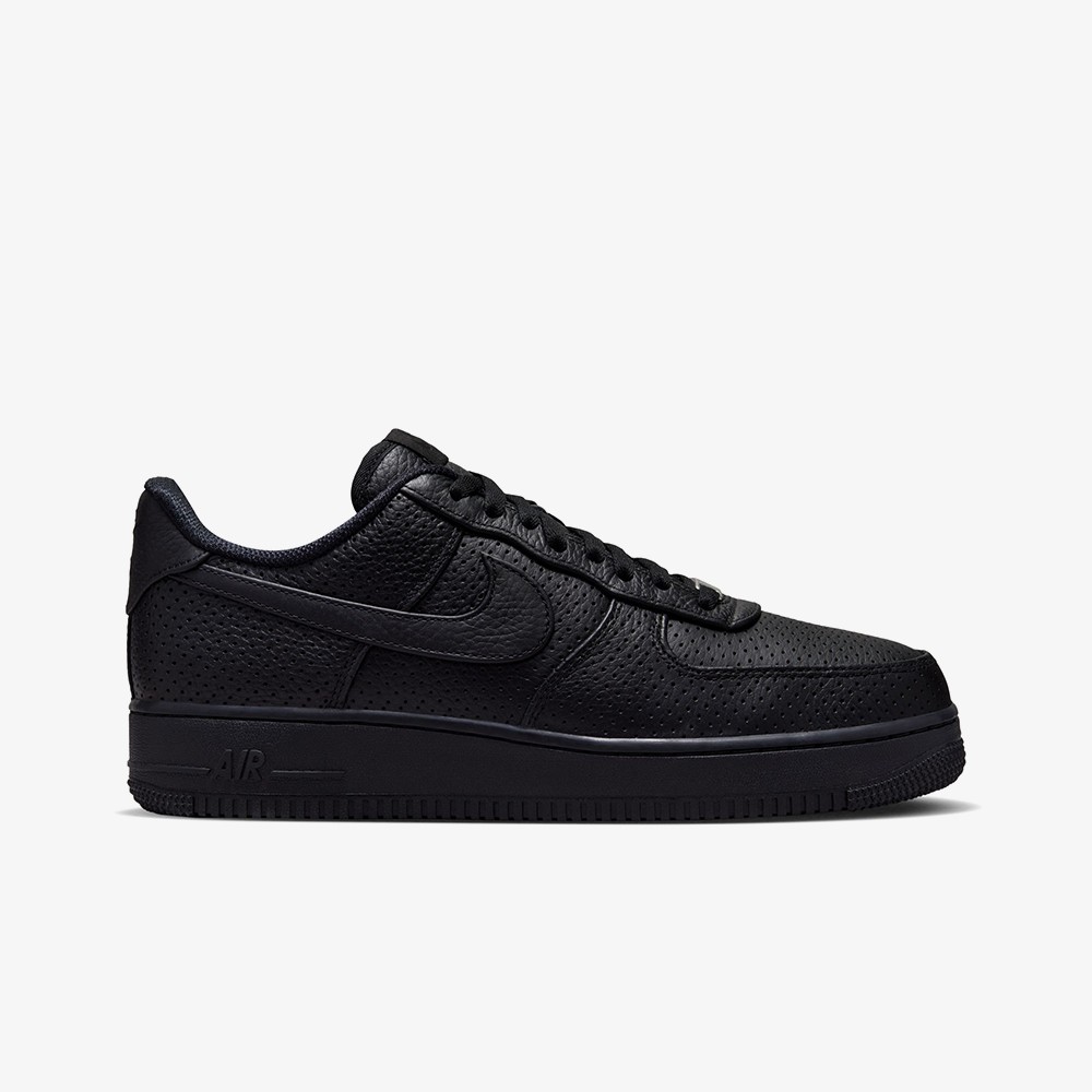 Nike Air Force 1 Low SP Triple Black Perforated WUNDER