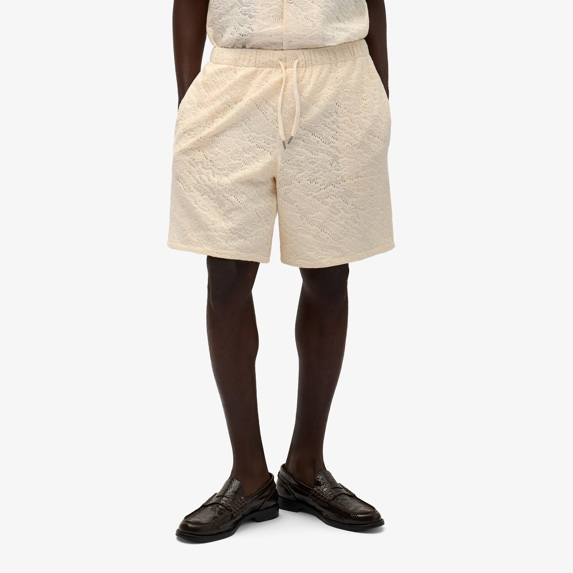Crochet Short 'Cream'