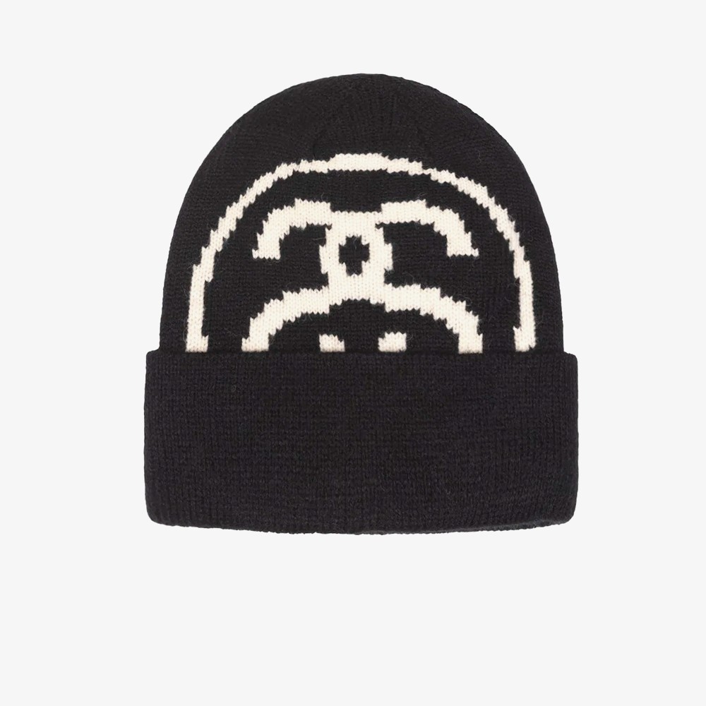 Stüssy Big Link Cuff Beanie 'Black' - WUNDER