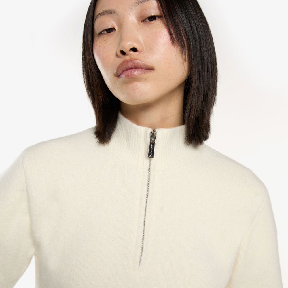 Ruston Qz Sweater 'Egret'
