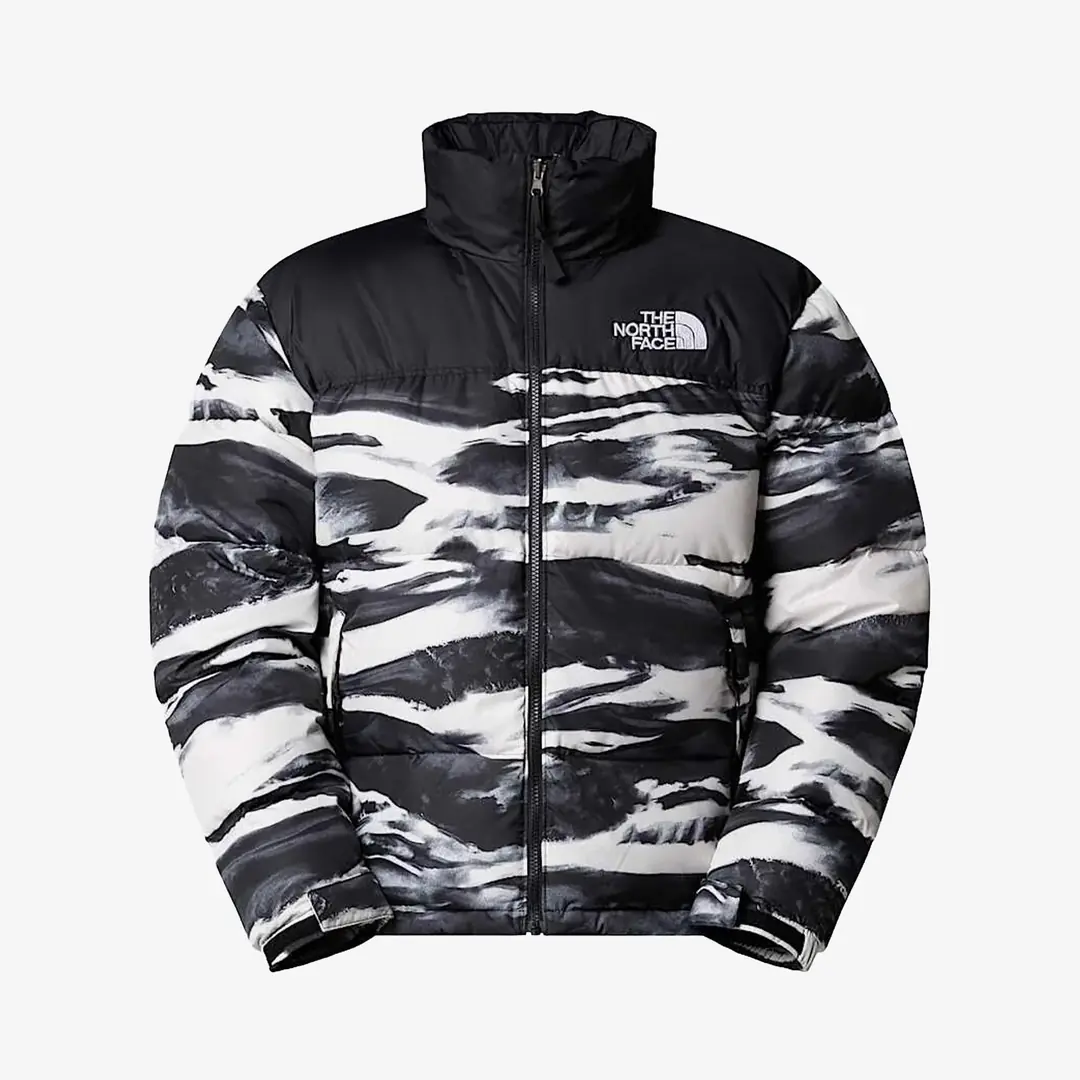 The North Face 1996 Retro Nuptse Printed Jacket 'Black Edge Of
