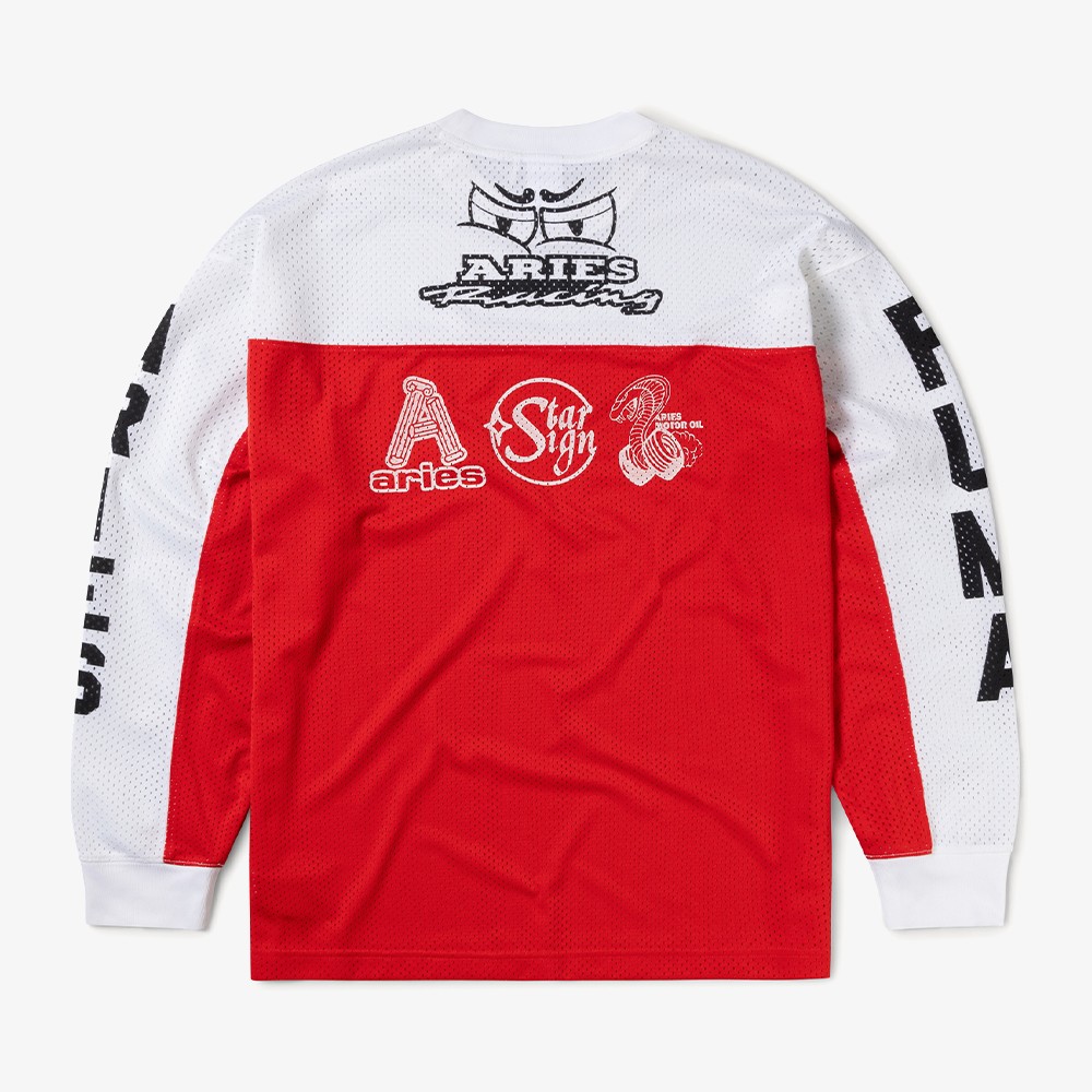 Puma x Aries Mesh Longsleeve 'For All Time Red'