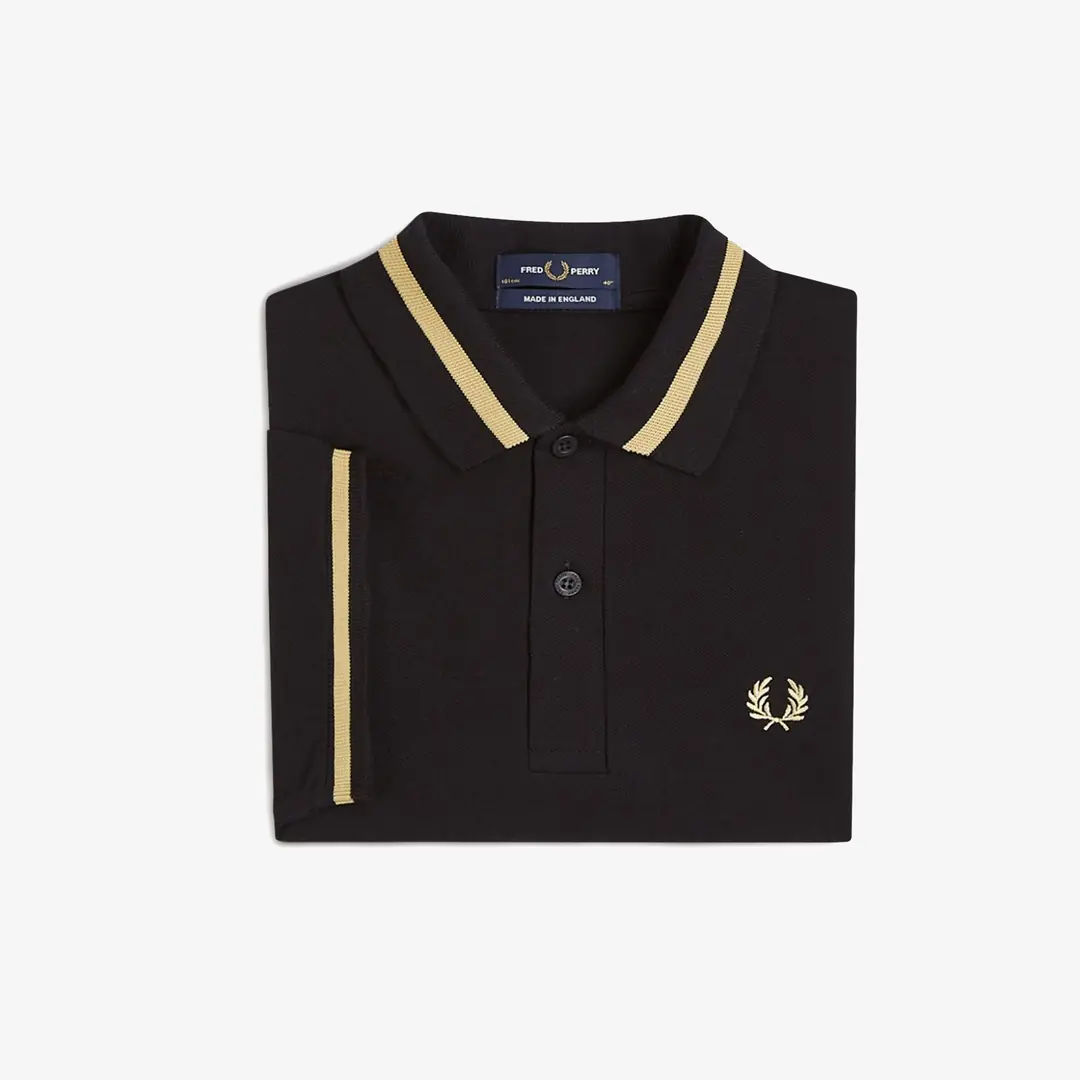 【超希少】Fred Perry M12 B33 Sunset Gold M12 - Black / Champagne / Champagne | The Fred Perry Shirt | Men's