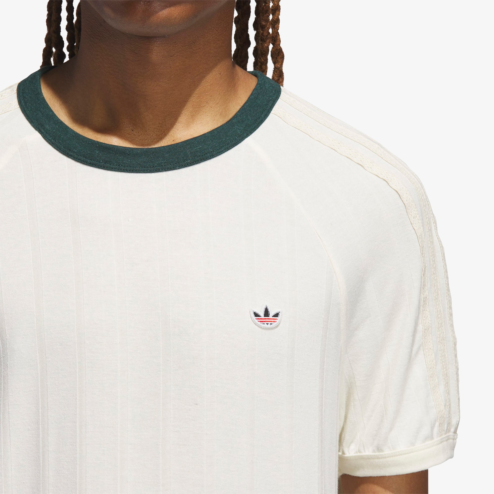 adidas x Clot Rib Tee by Edison Chen 'Cream White'