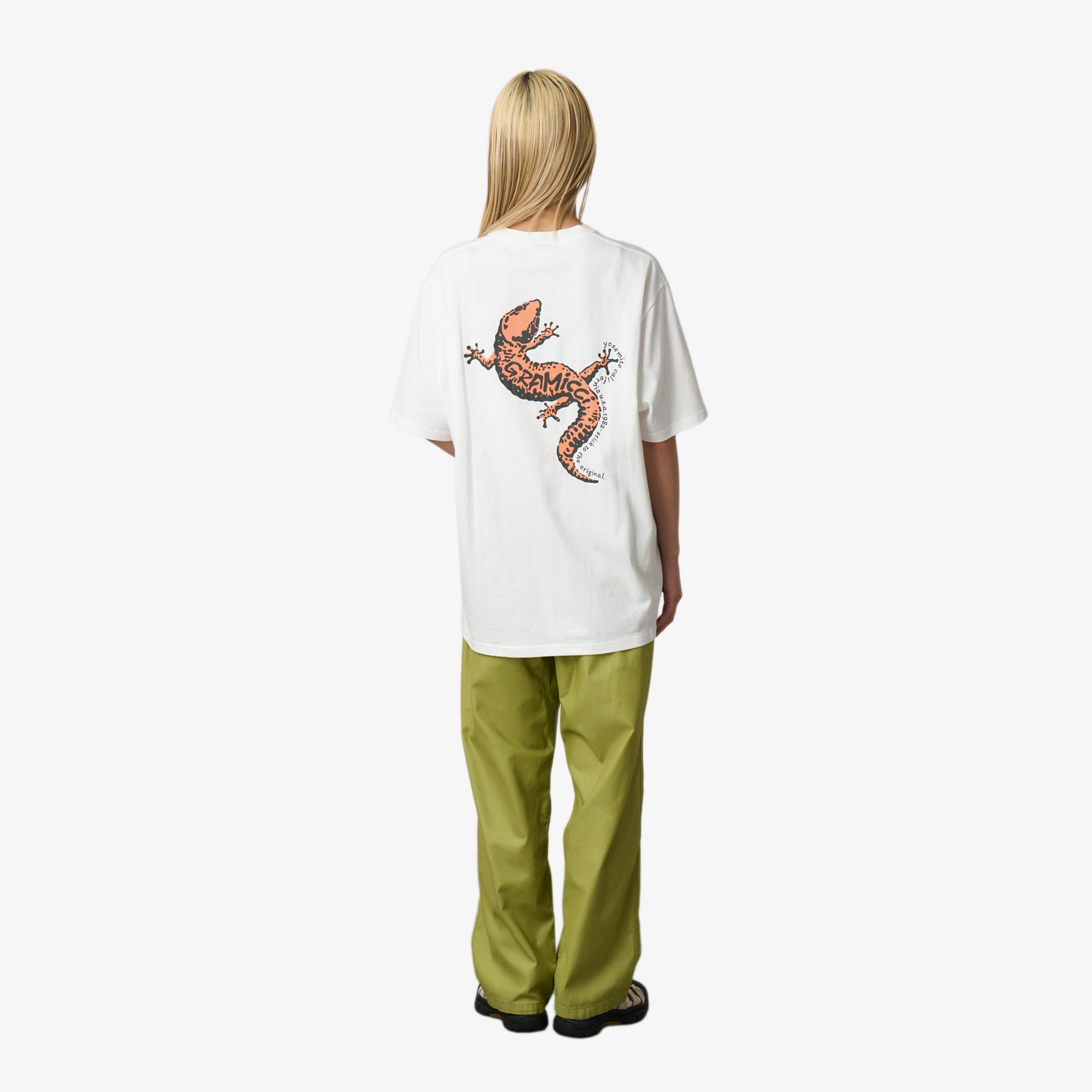 Gecko Tee 'White'