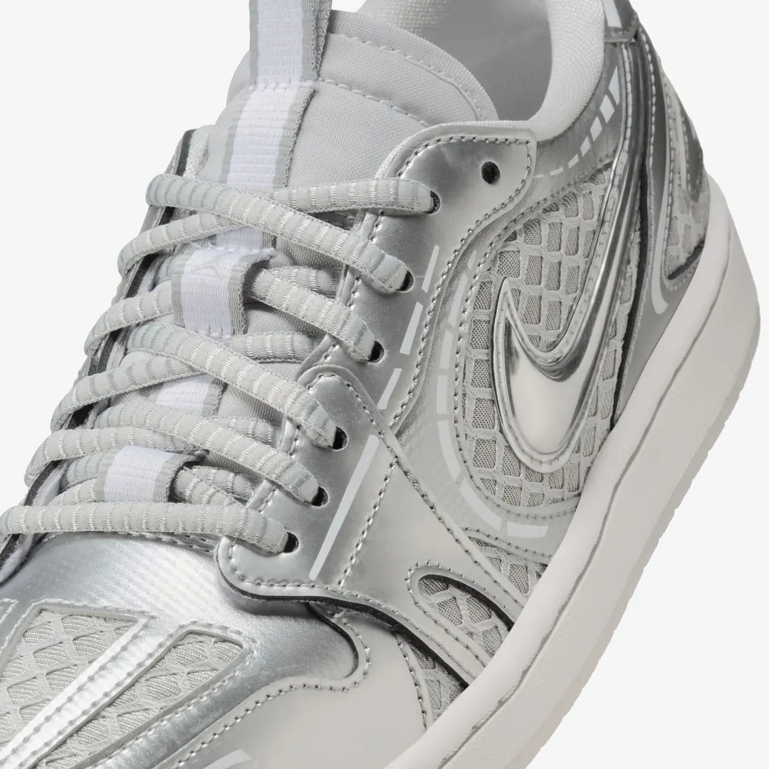 Air Jordan 1 Low Method of Make V3 'Metallic Silver' (W) - WUNDER