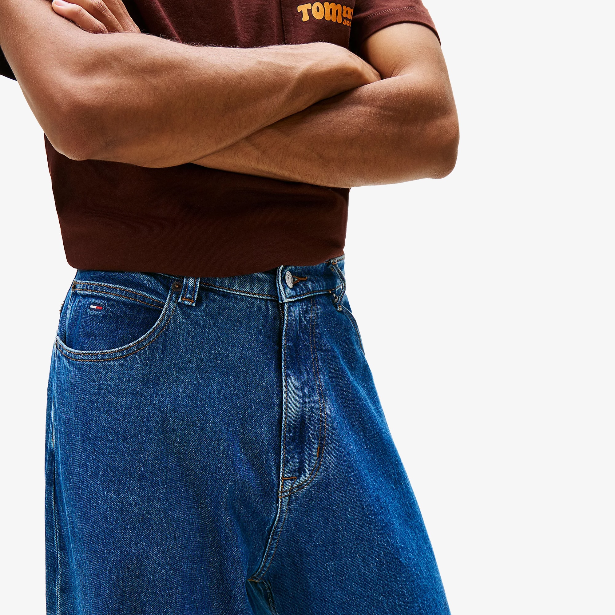 Theo Faded Loose Jeans 'Denim Medium'
