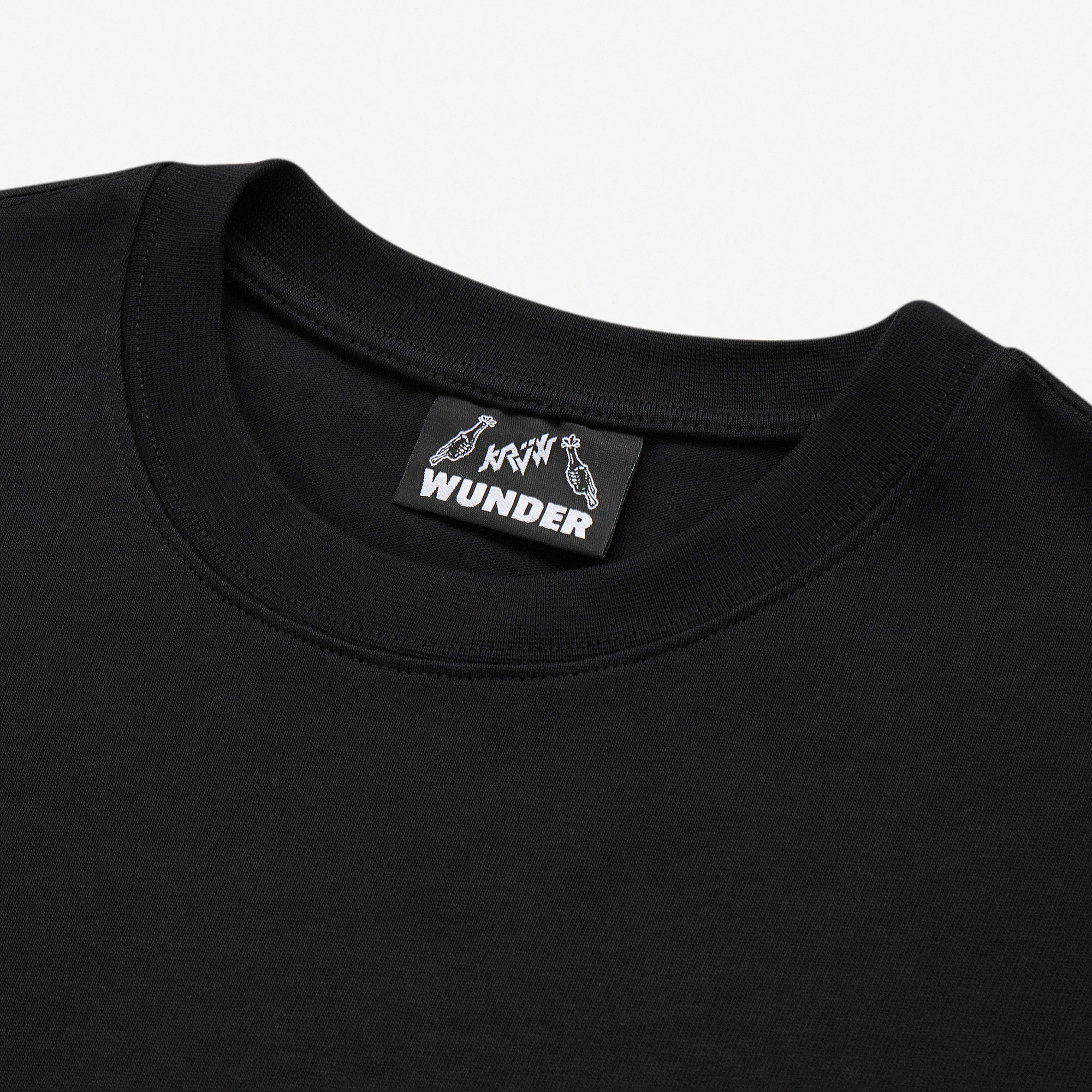 WUNDER x KRÜW Cheerz Tee 'Black'